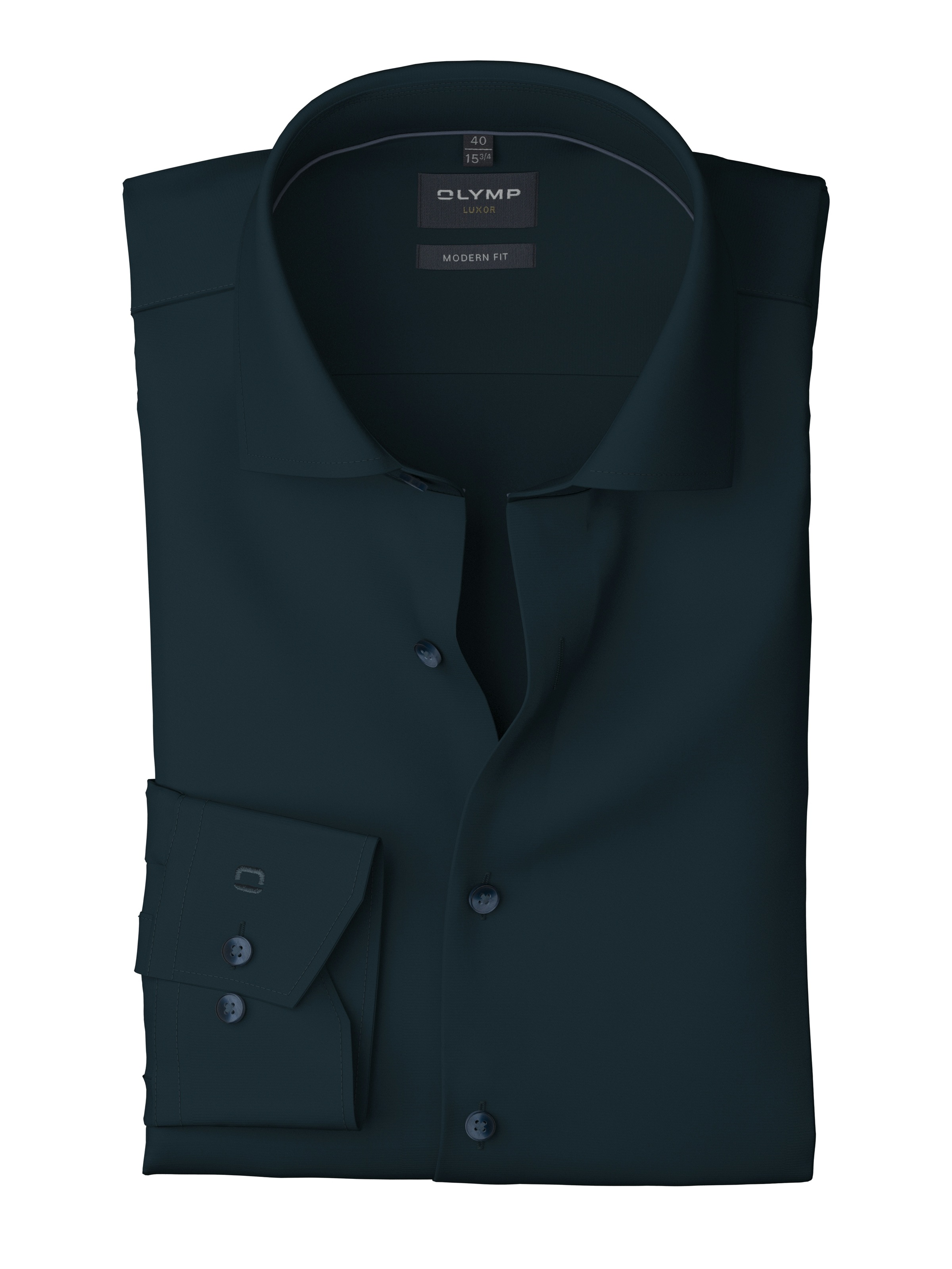 OLYMP Langarmhemd »Luxor« Businesshemd, Global-Kentkragen, Modern Fit