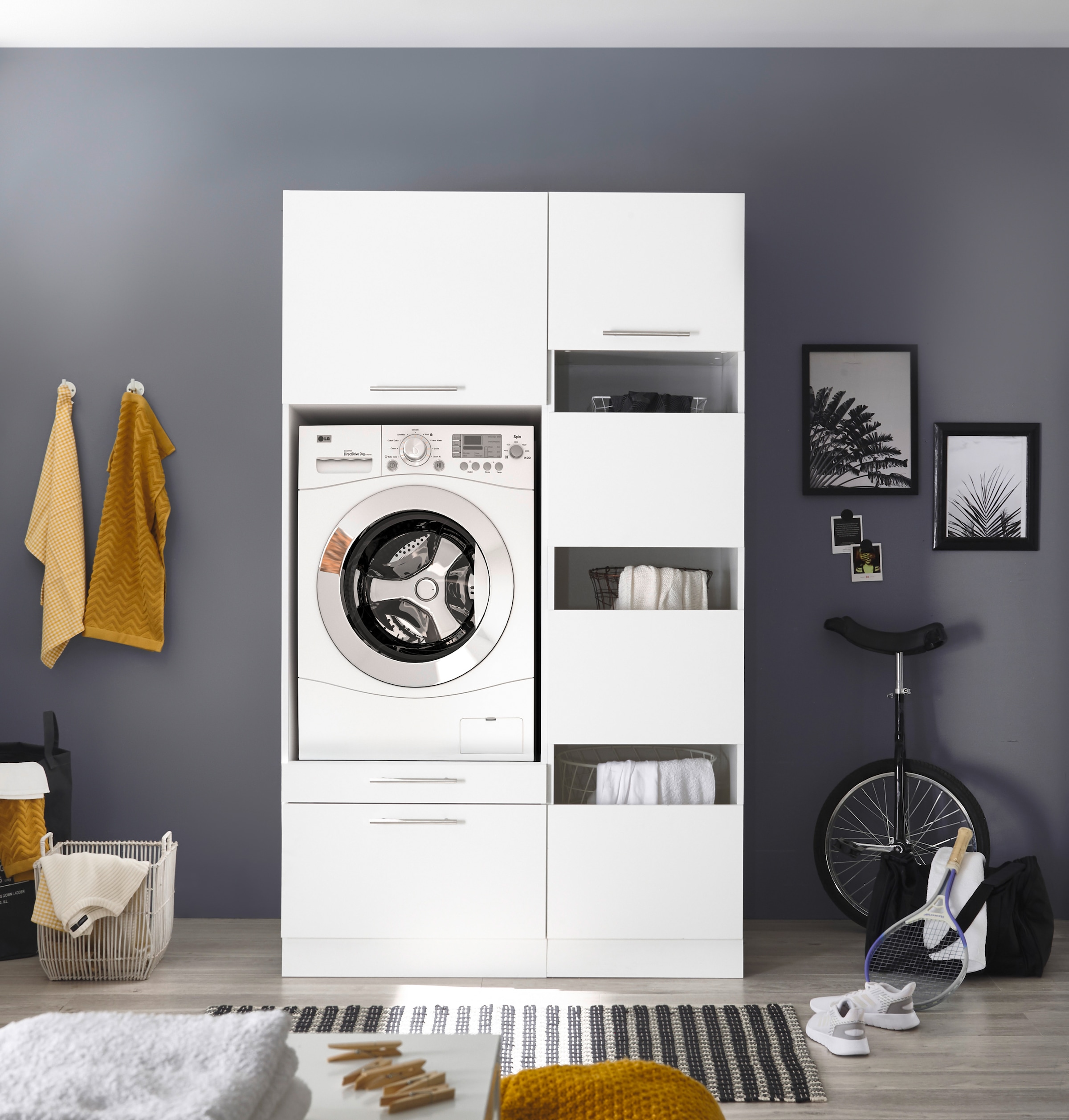 RESPEKTA Mehrzweckschrank-Set »Clara-Set 8« Schrankelemente einzeln erhältlich, 2 Stk. tlg.