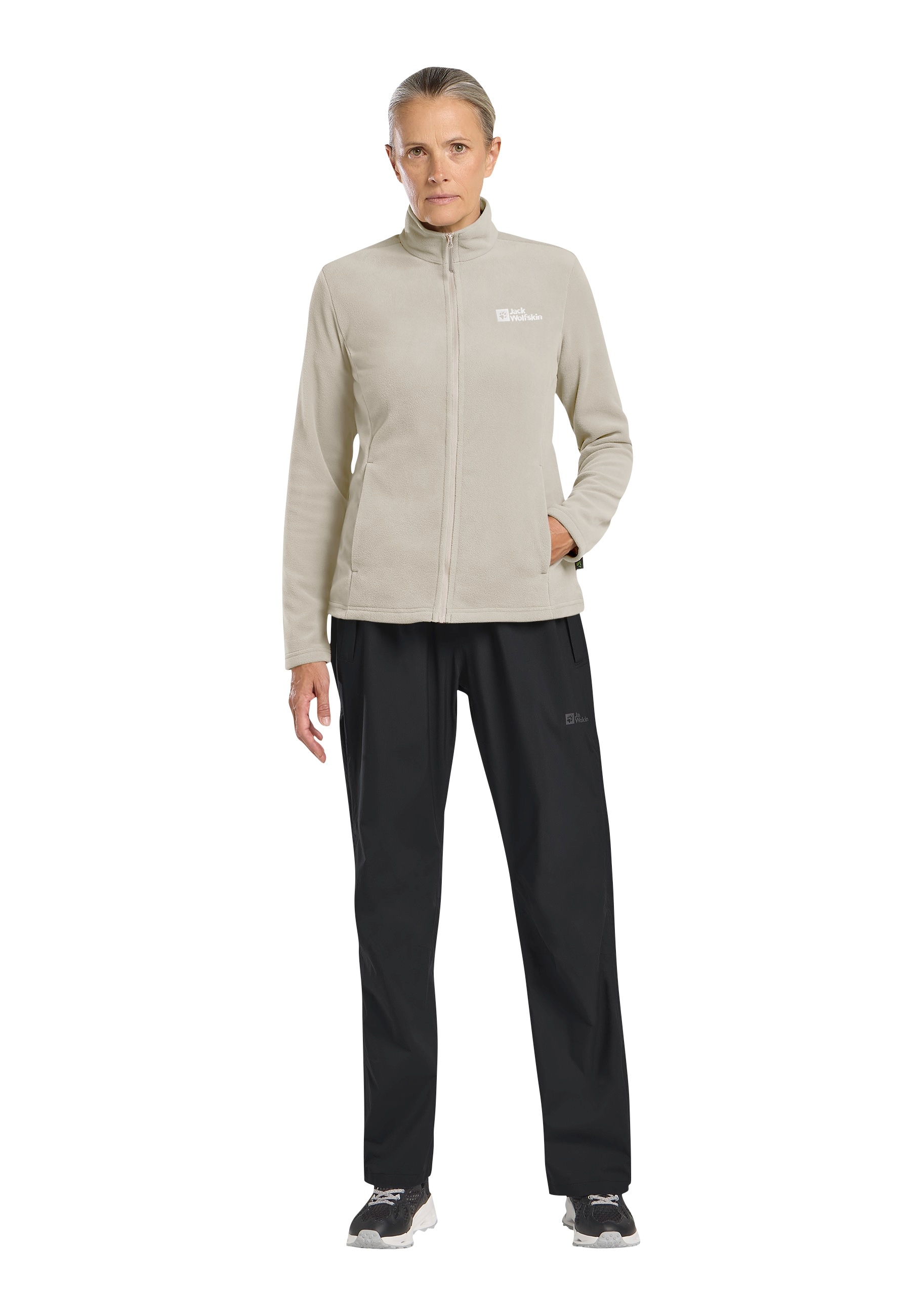Jack Wolfskin Fleecejacke »TAUNUS«, leichter, dehnbarer, atmungsaktiver Midlayer