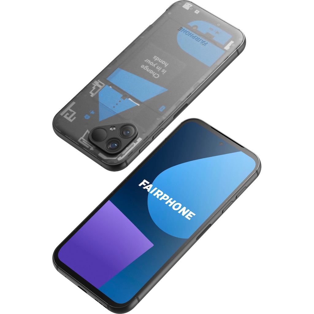 Fairphone Smartphone »FAIRPHONE 5«, transparent, 16,40 cm/6,46 Zoll, 256 GB Speicherplatz, 50 MP Kamera