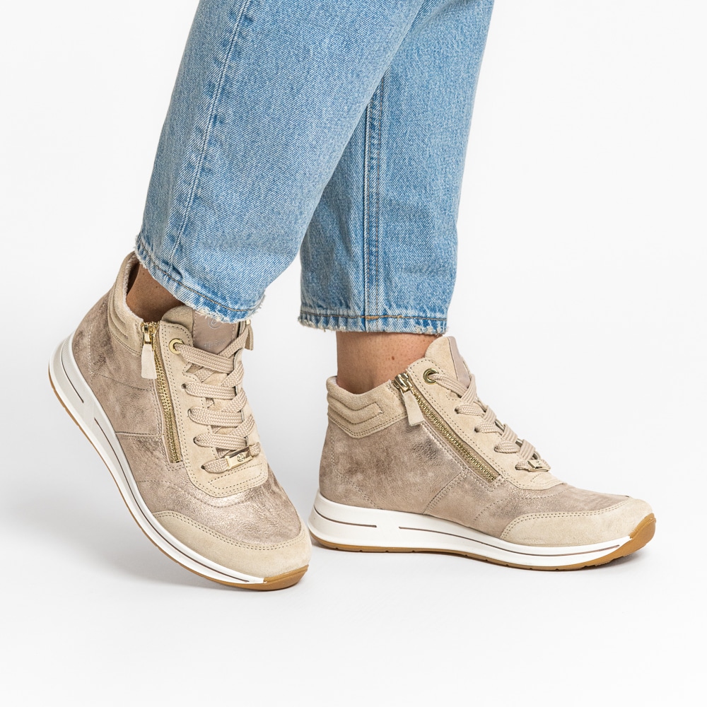 Ara Schnürboots »OSAKA«  , High Top-Sneaker, Schnürschuh, Freitzeitschuh in Komfortweite G