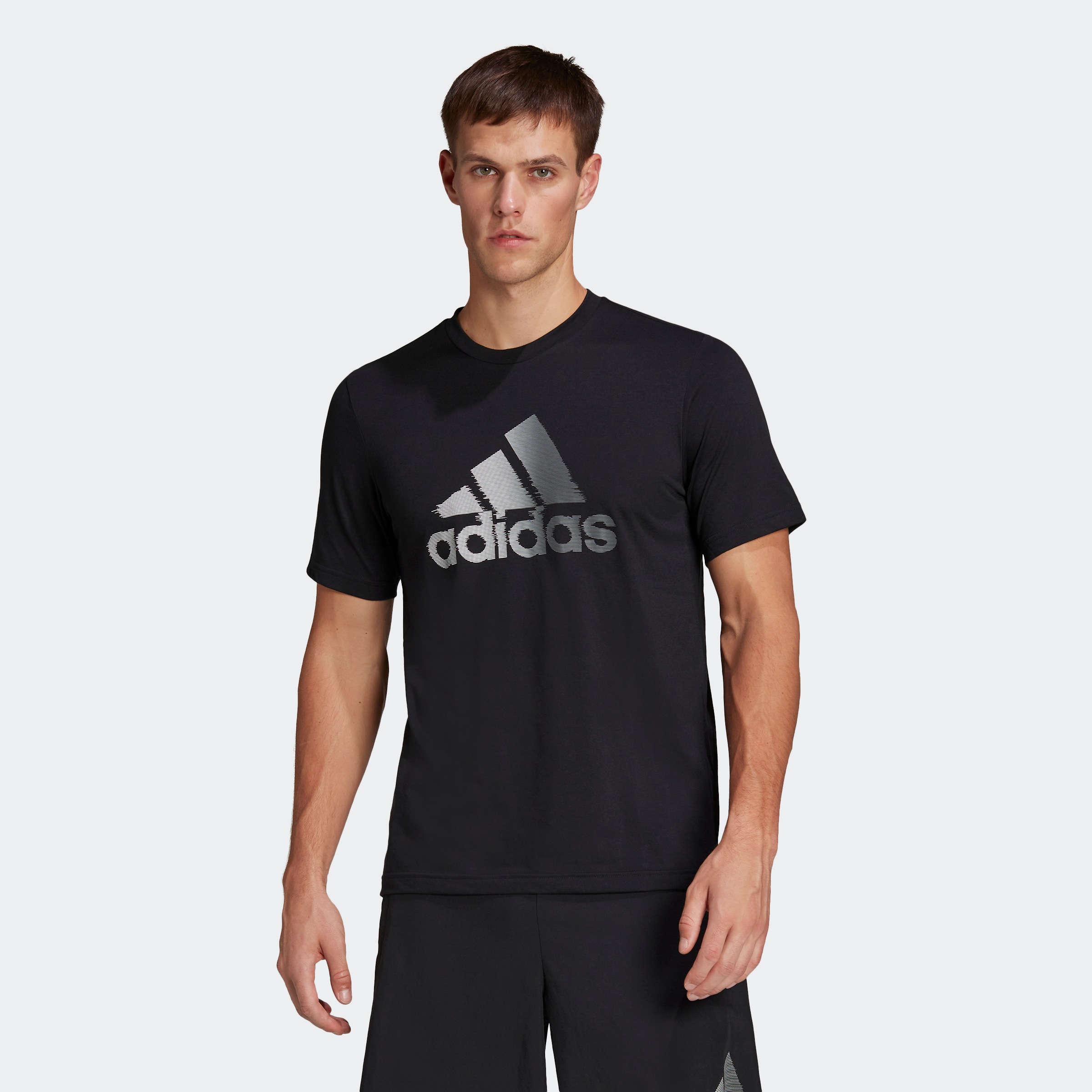 adidas Performance T-Shirt »AEROREADY DESIGNED TO MOVE SPORT LOGO«
