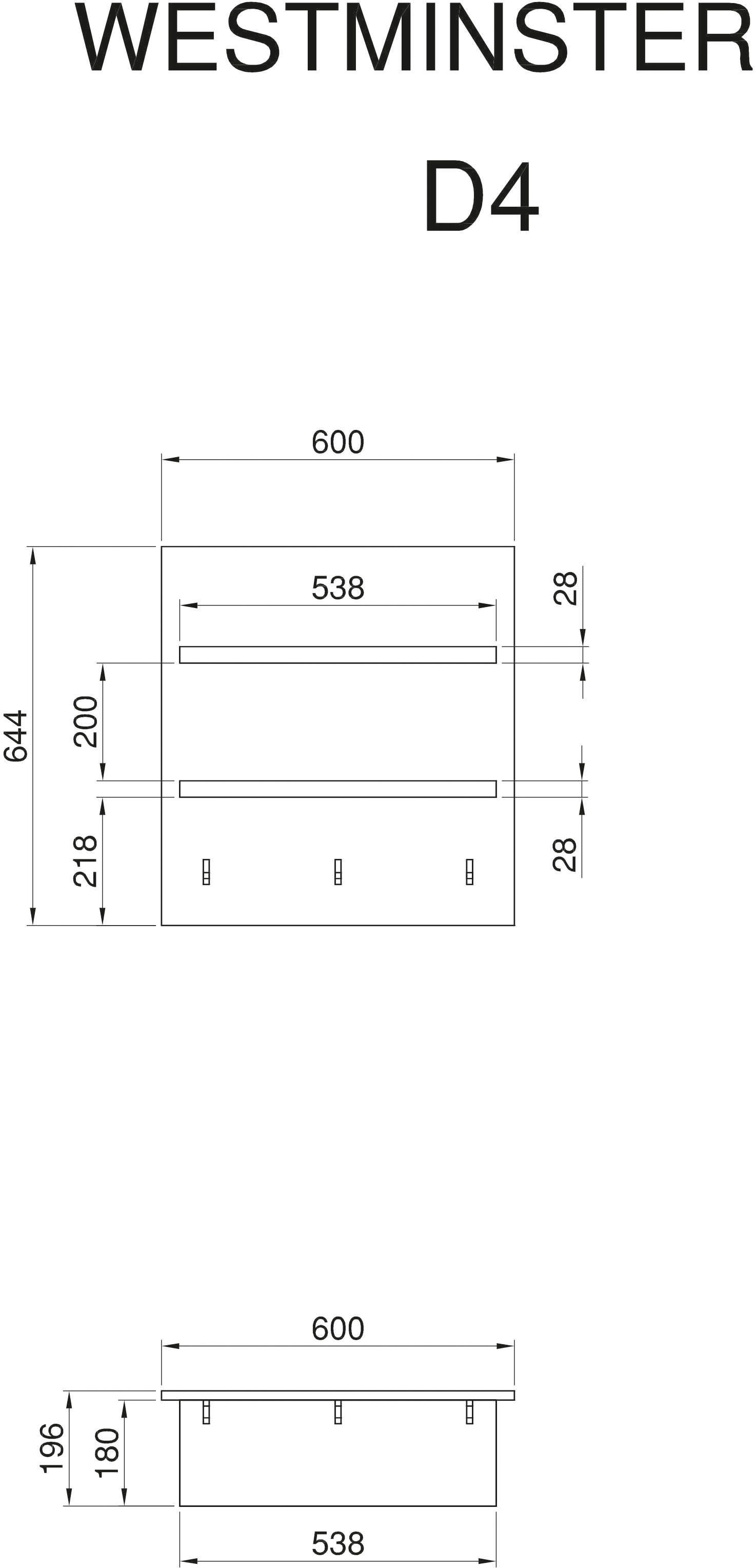 KOCHSTATION Pantryküche »KS-Westminster«, Breite 130 cm, ohne E-Geräte