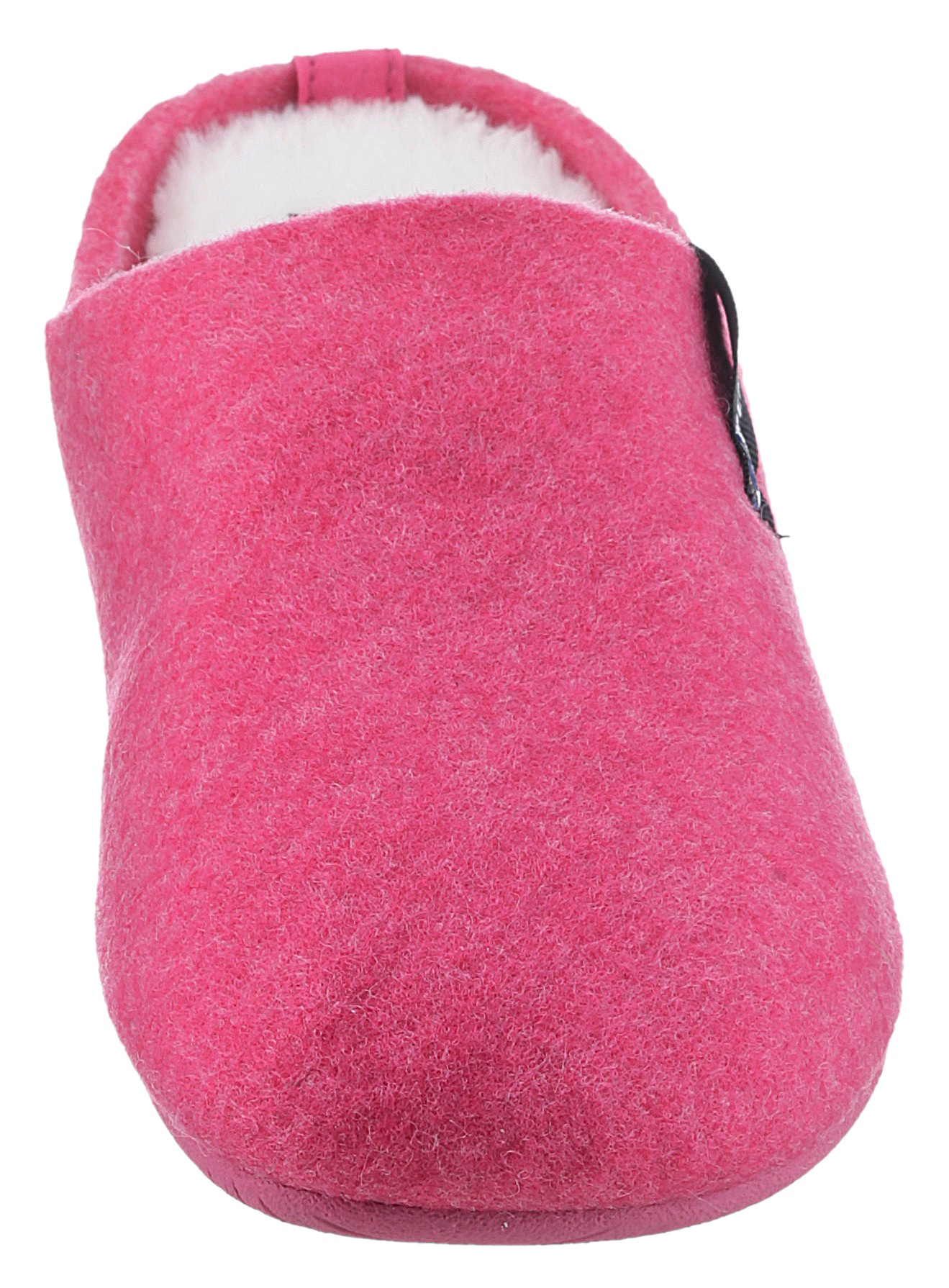 VERBENAS Pantoffel »York Fieltro«, Hausschuh, Homeslipper, Clog mit Warmfutter-Innensohle