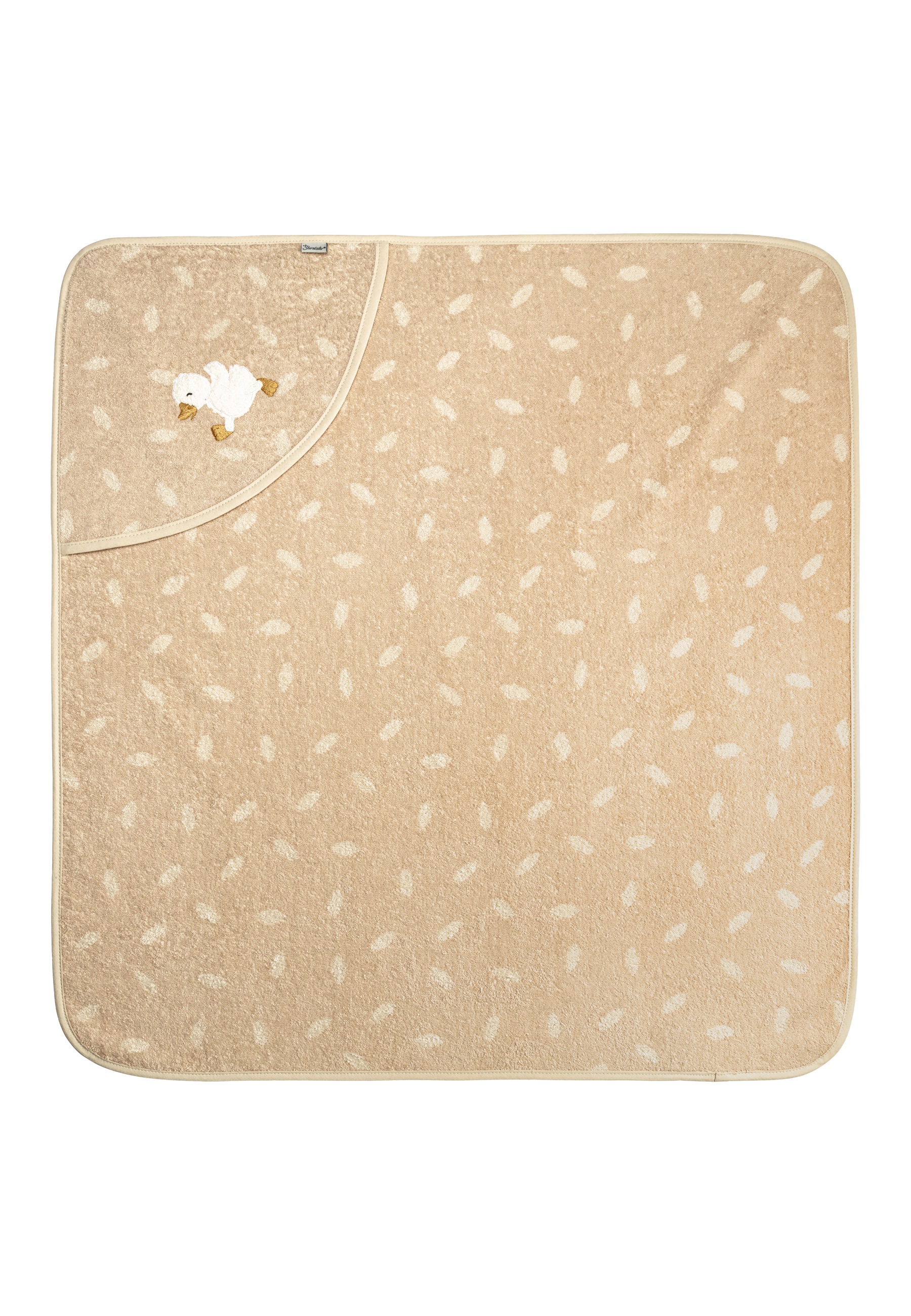 Sterntaler® Kapuzenhandtuch »Kapuzenbadetuch 80x80 cm ENTE Edda«, (1 St.)