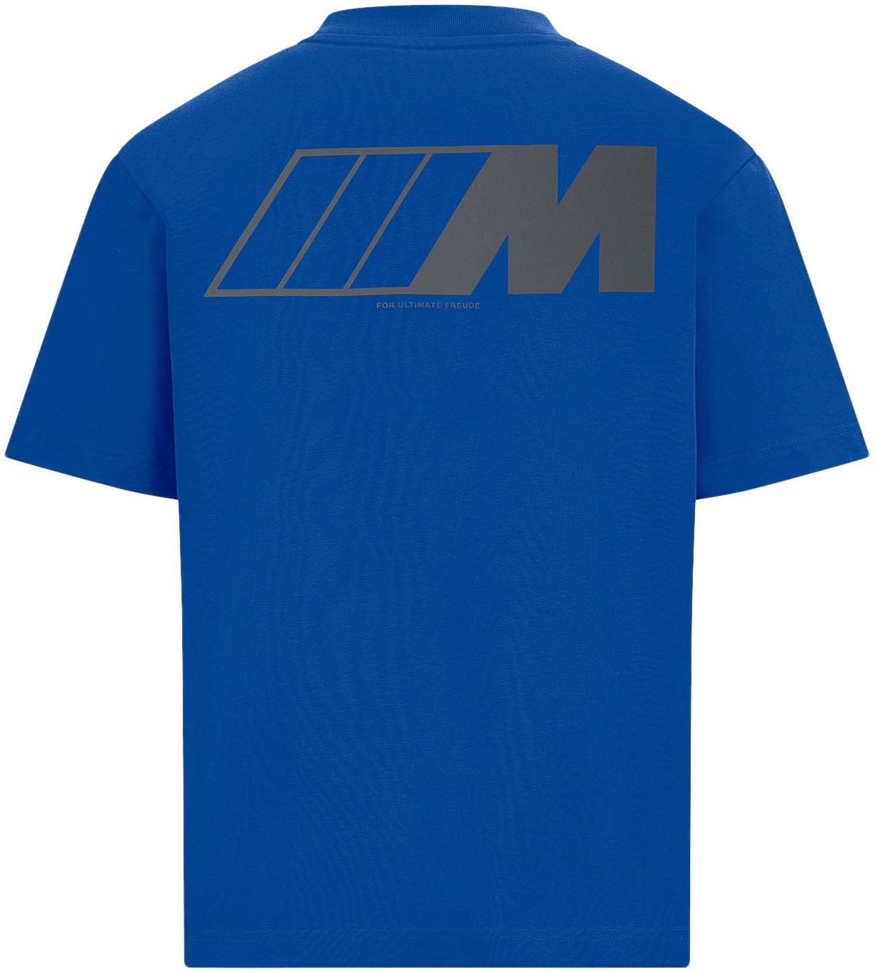 BMW T-Shirt mit Logostickerei auf Brusthöhe