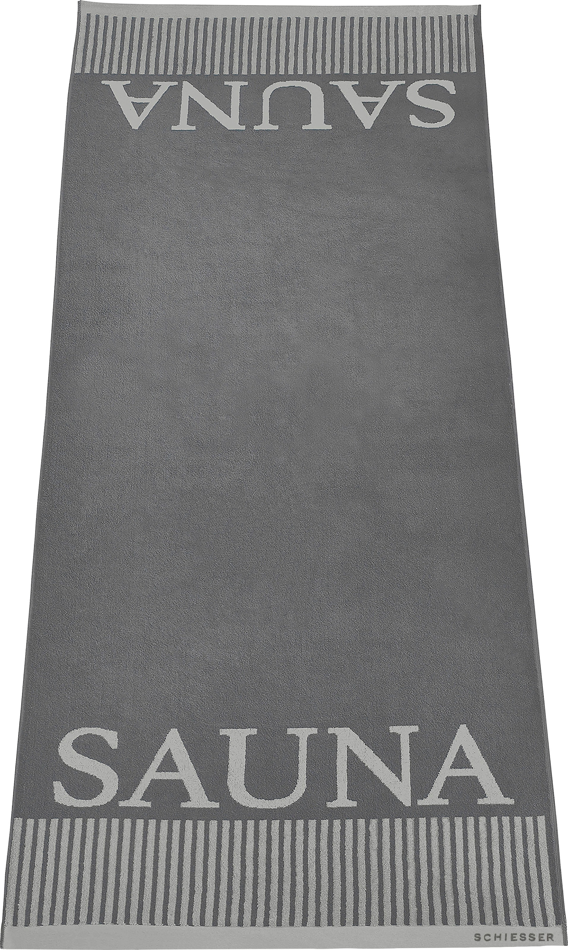 Saunatuch »Rom«, (1 St.), Sauna-Aufschrift