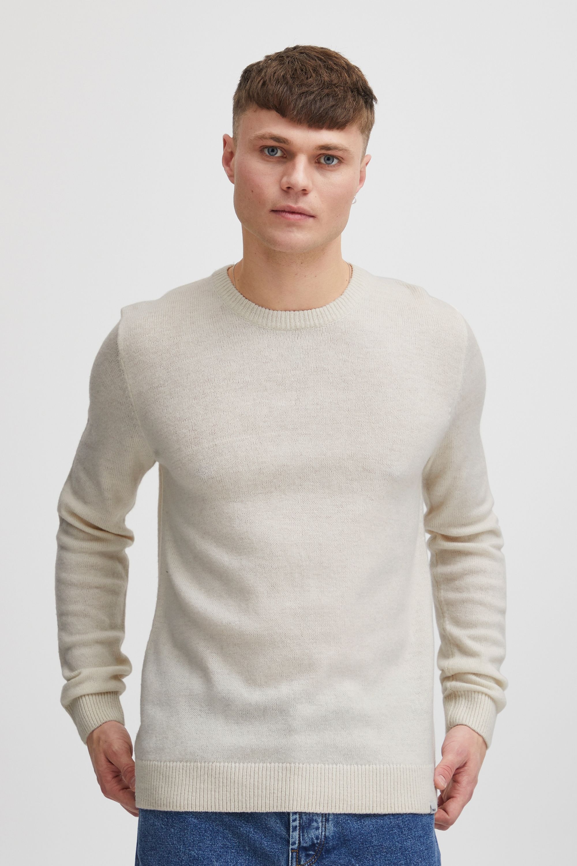 !Solid Strickfleece-Pullover »Strickpullover Sddyllon«