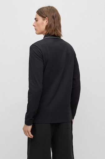 BOSS ORANGE Poloshirt »Passertiplong«, in bestellen online feiner Baumwollqualität OTTO bei