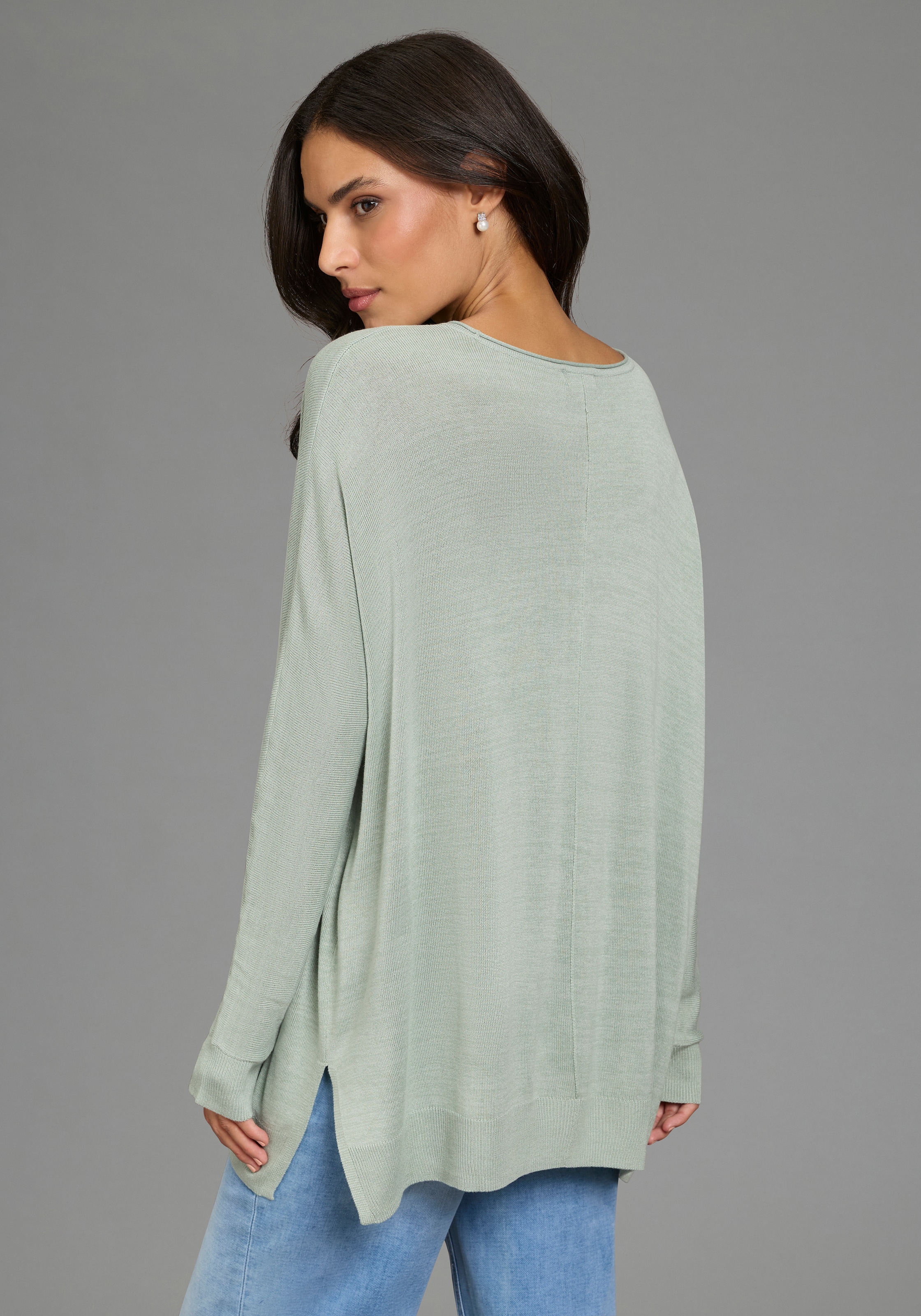 Flashlights Strickpullover mit lockerem, modernem Schnitt