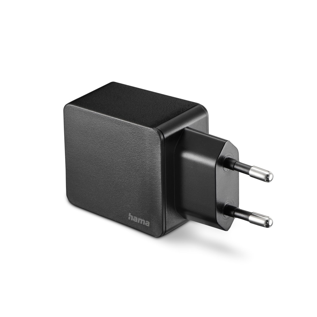 Hama USB-Ladegerät »Ladegerät für Smartphone, Tablet, universal, 2x USB-A, 12W, Schwarz«, (1 St.)
