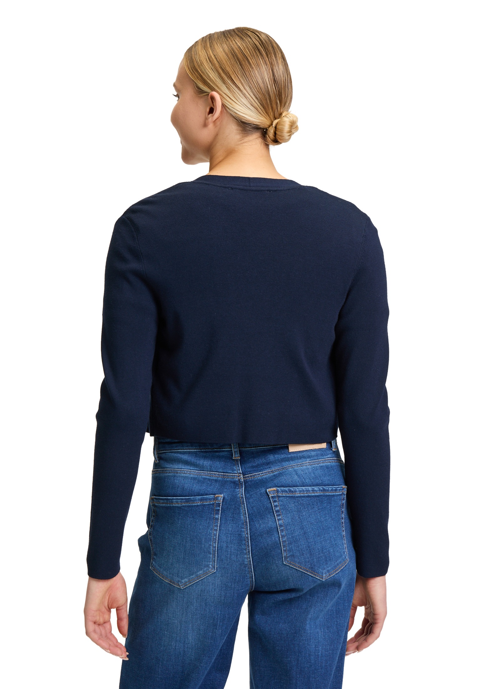 Betty&Co Strickjacke »Feinstrickjacke ohne Verschluss«