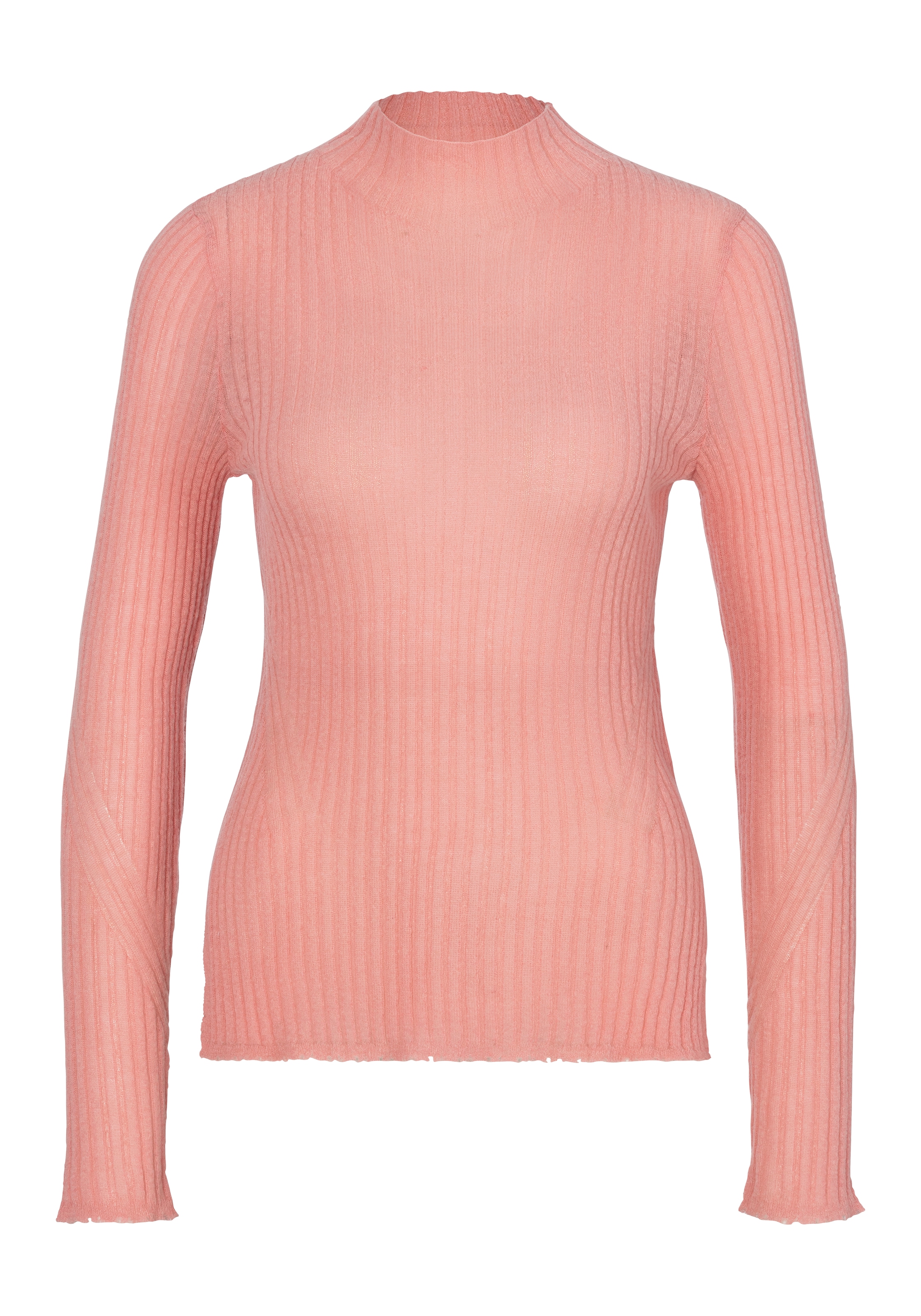 BOSS ORANGE Strickpullover »Fennon Premium Damenmode«, in Rippenoptik