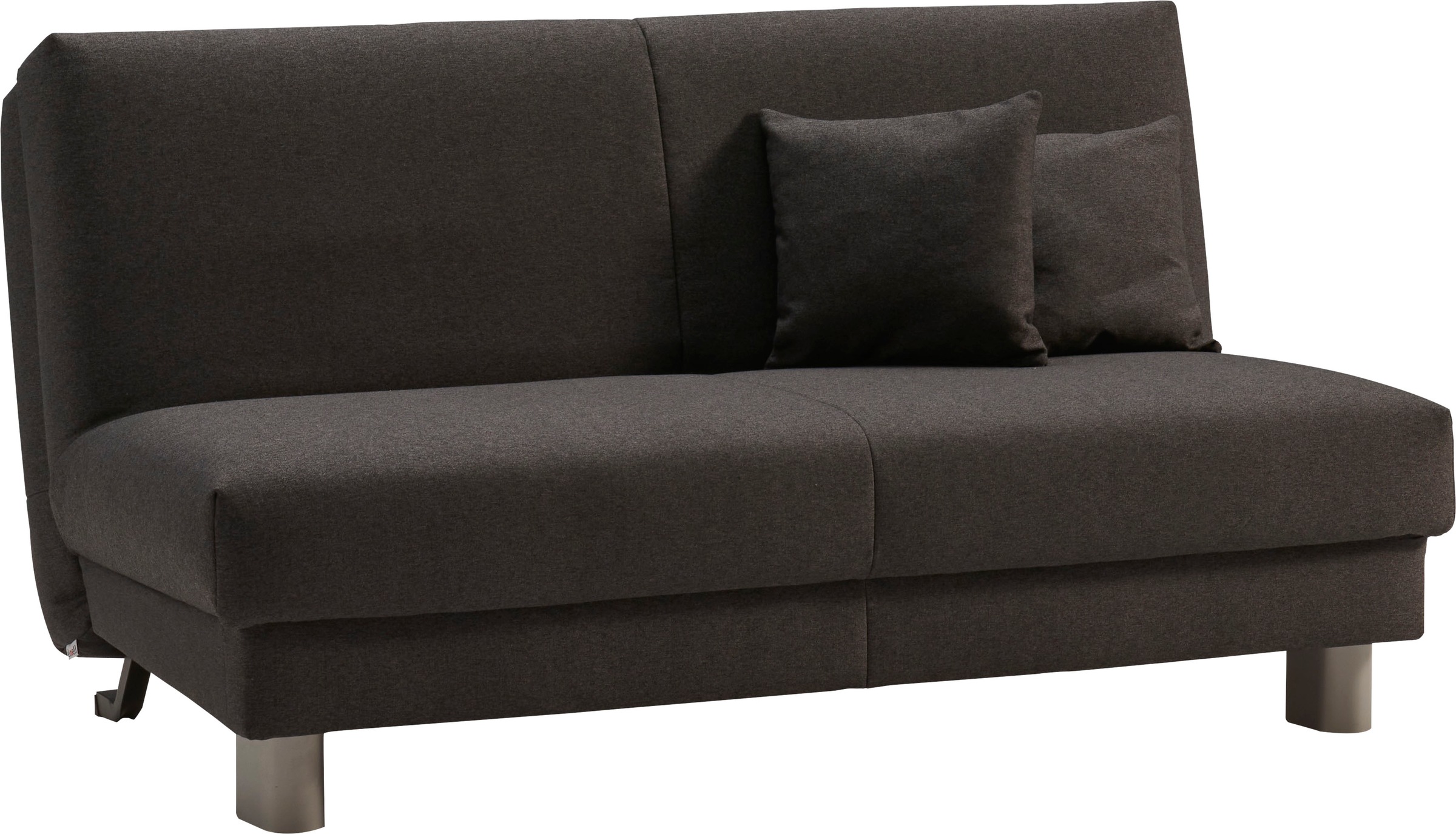 ell + ell Schlafsofa »Enny«, Breite 180 cm, Liegehöhe 45 cm, Füße alufarben