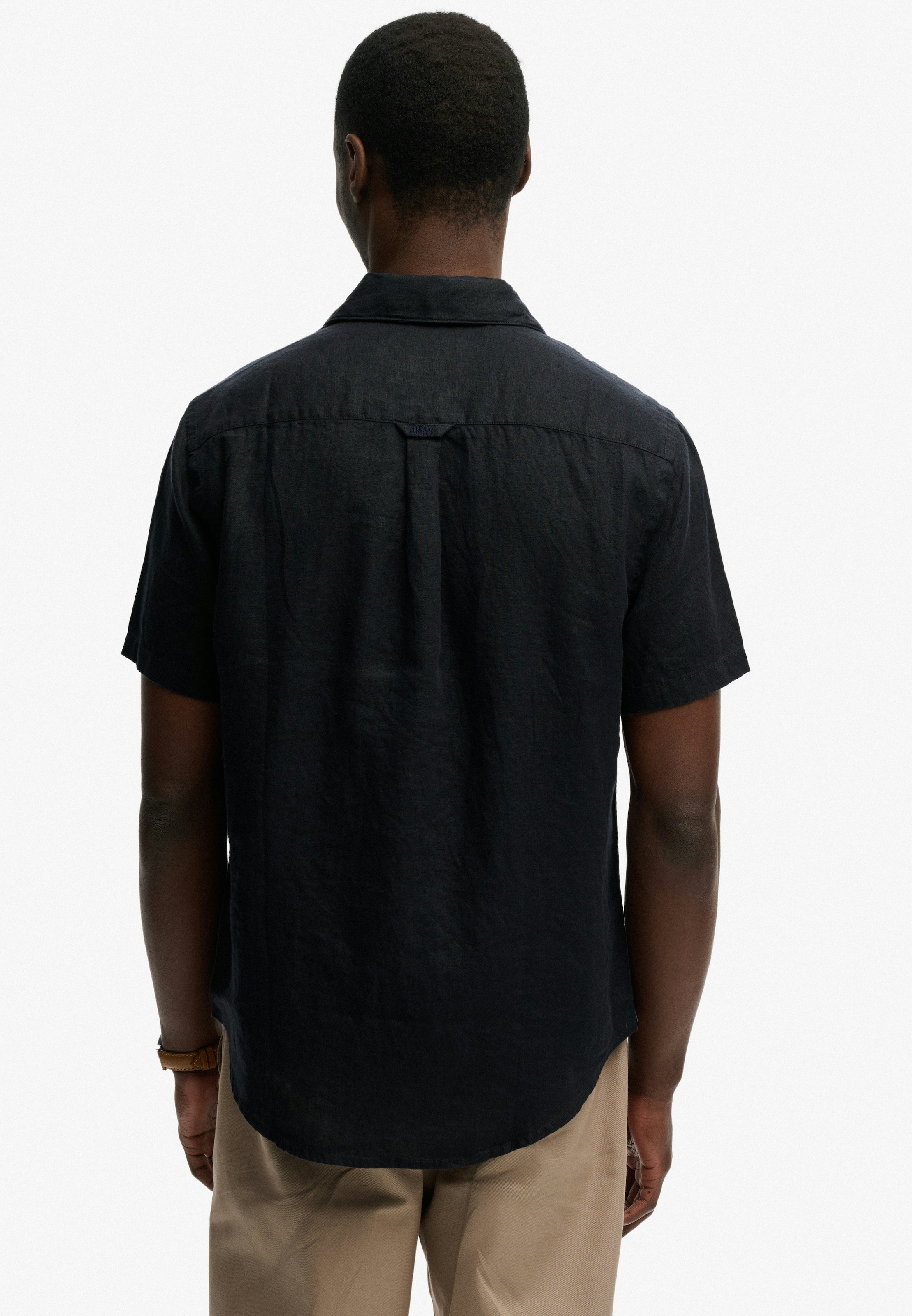 Superdry Leinenhemd »RIVIERA S/S LINEN SHIRT« aus 100% Leinen