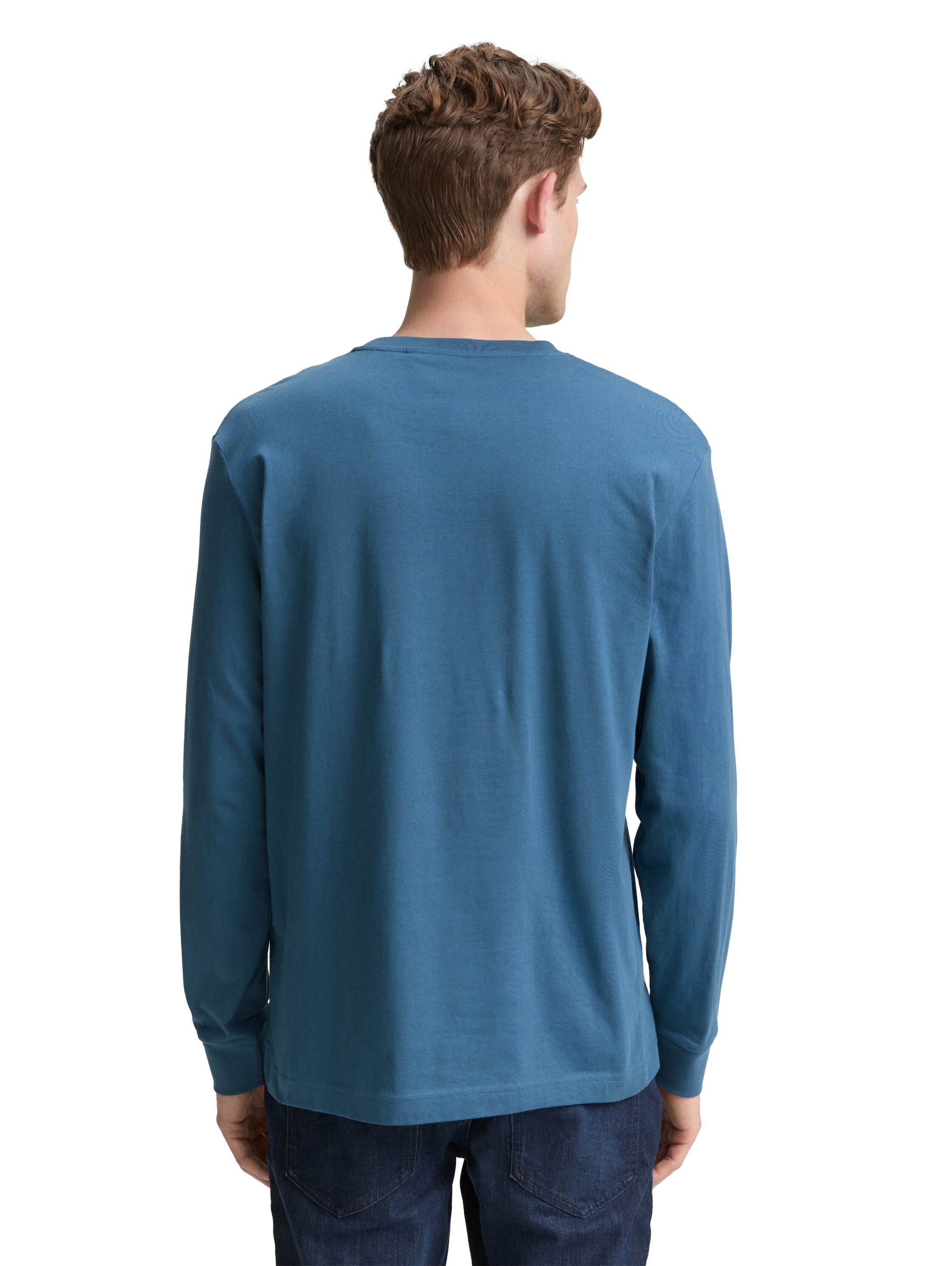 TOM TAILOR Langarmshirt, mit Logo Print