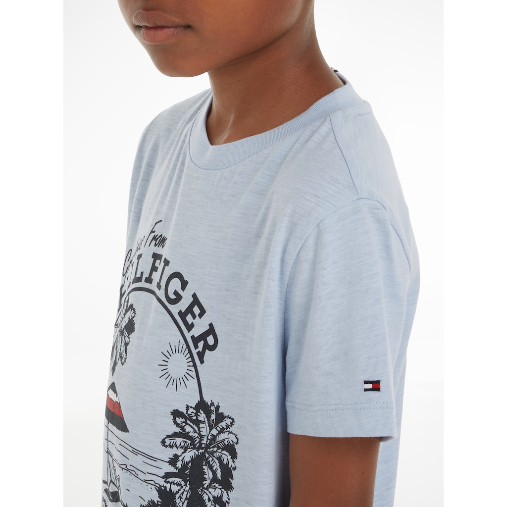 Tommy Hilfiger T-Shirt »GREETINGS FROM TEE S/S«, Baby bis 2 Jahre