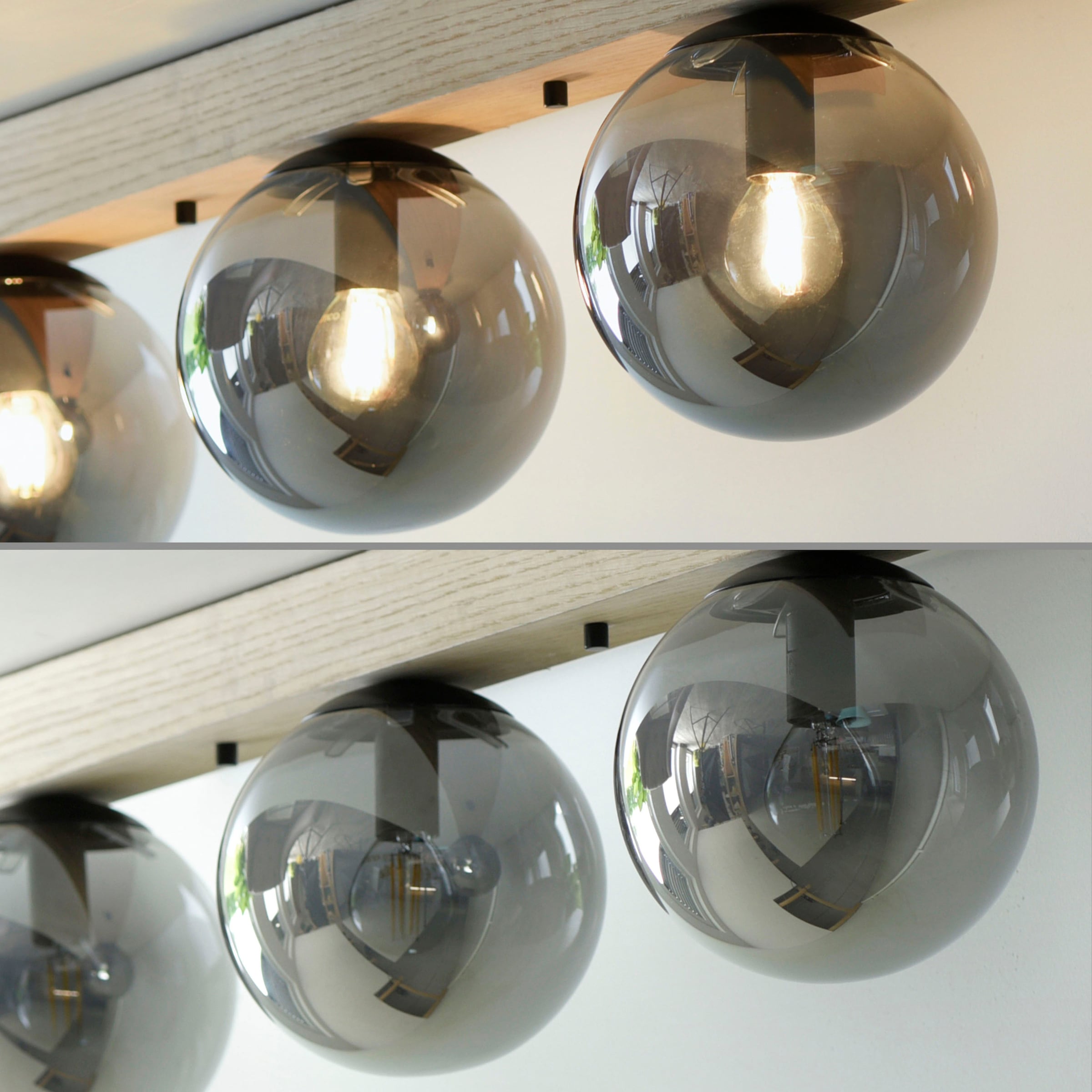 JUST LIGHT Deckenleuchte »GREEN WIDO« E14 1 Stk.