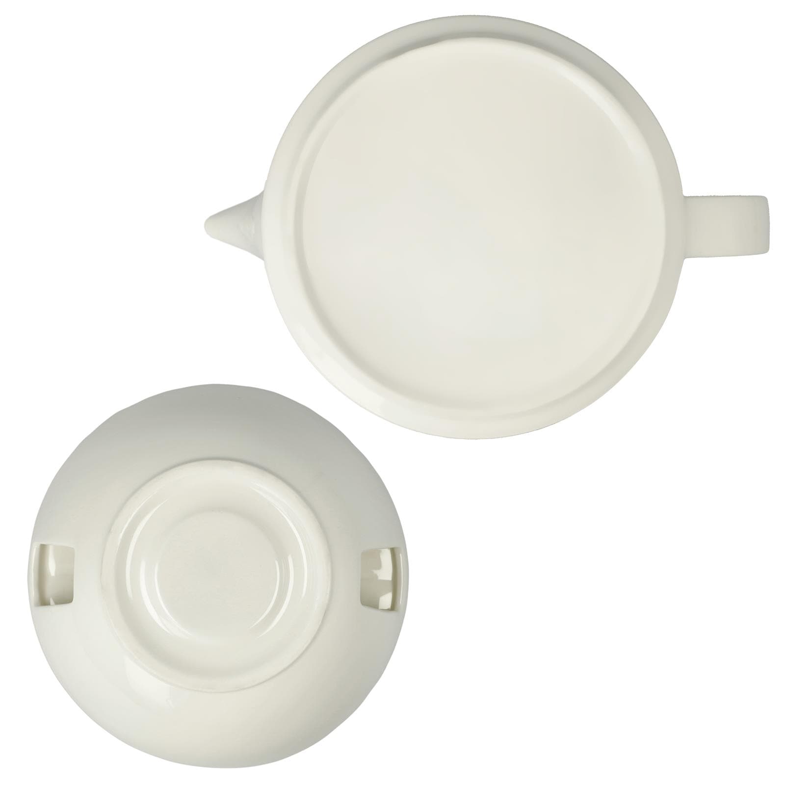 Goebel Teekanne »Teekanne mit Stövchen TableWare 1,2 l weiß« 1 Stk. tlg. Handwäsche wird empfohlen