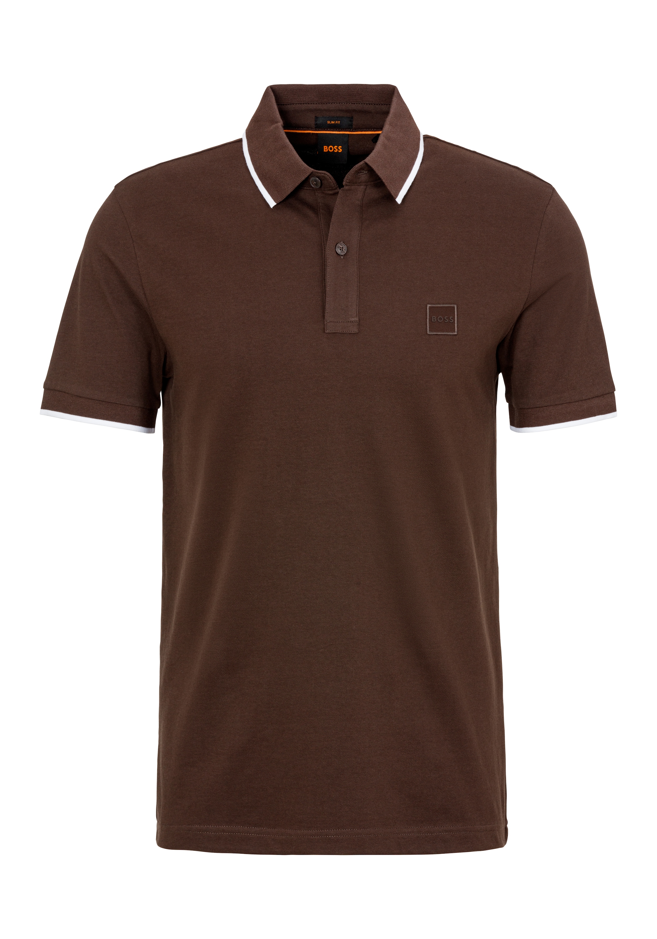 BOSS ORANGE Poloshirt »Passertip«, mit BOSS Logo-Badge