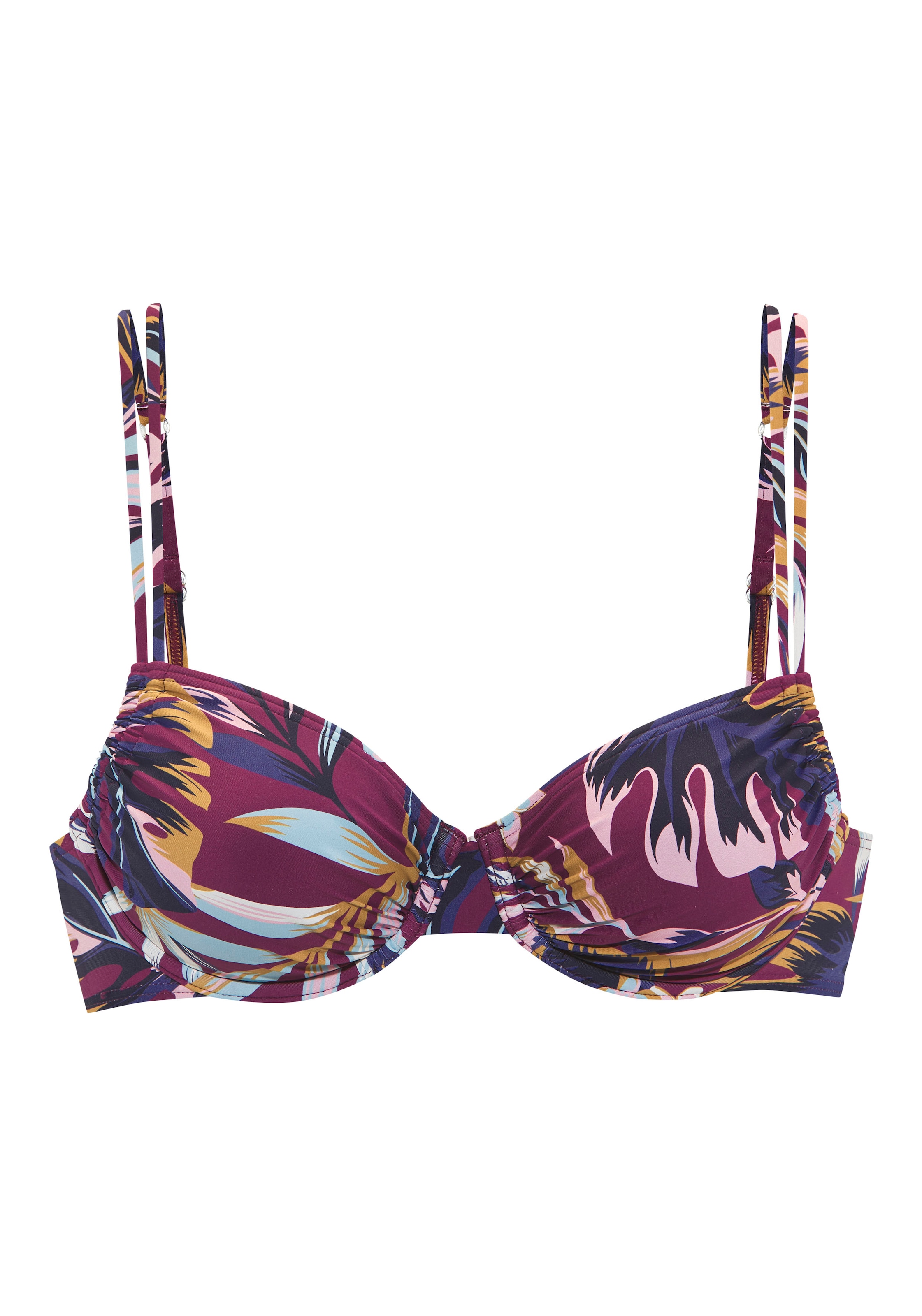 LASCANA Bügel-Bikini-Top »Odetta« im floralen Design