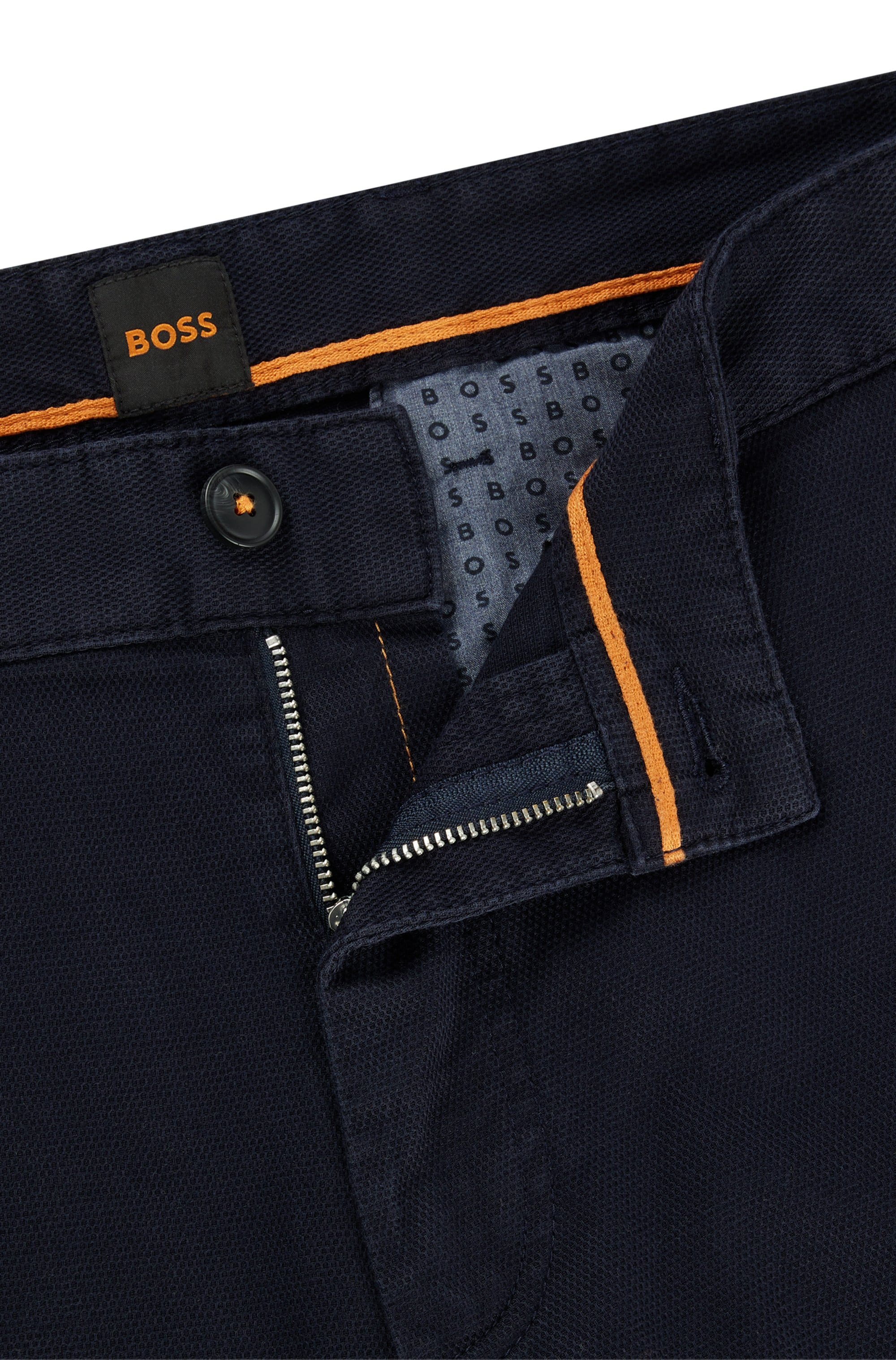 BOSS ORANGE Chinohose »tapered«, mit BOSS Schriftzug