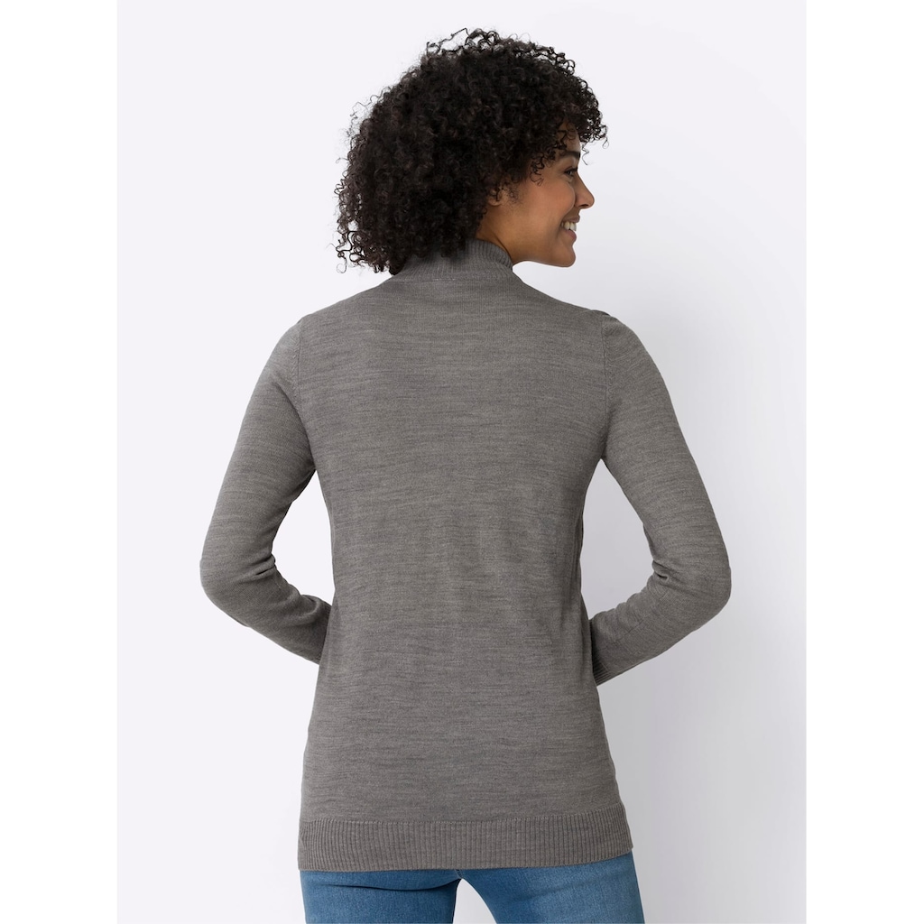 Classic Basics Stehkragenpullover »Pullover«