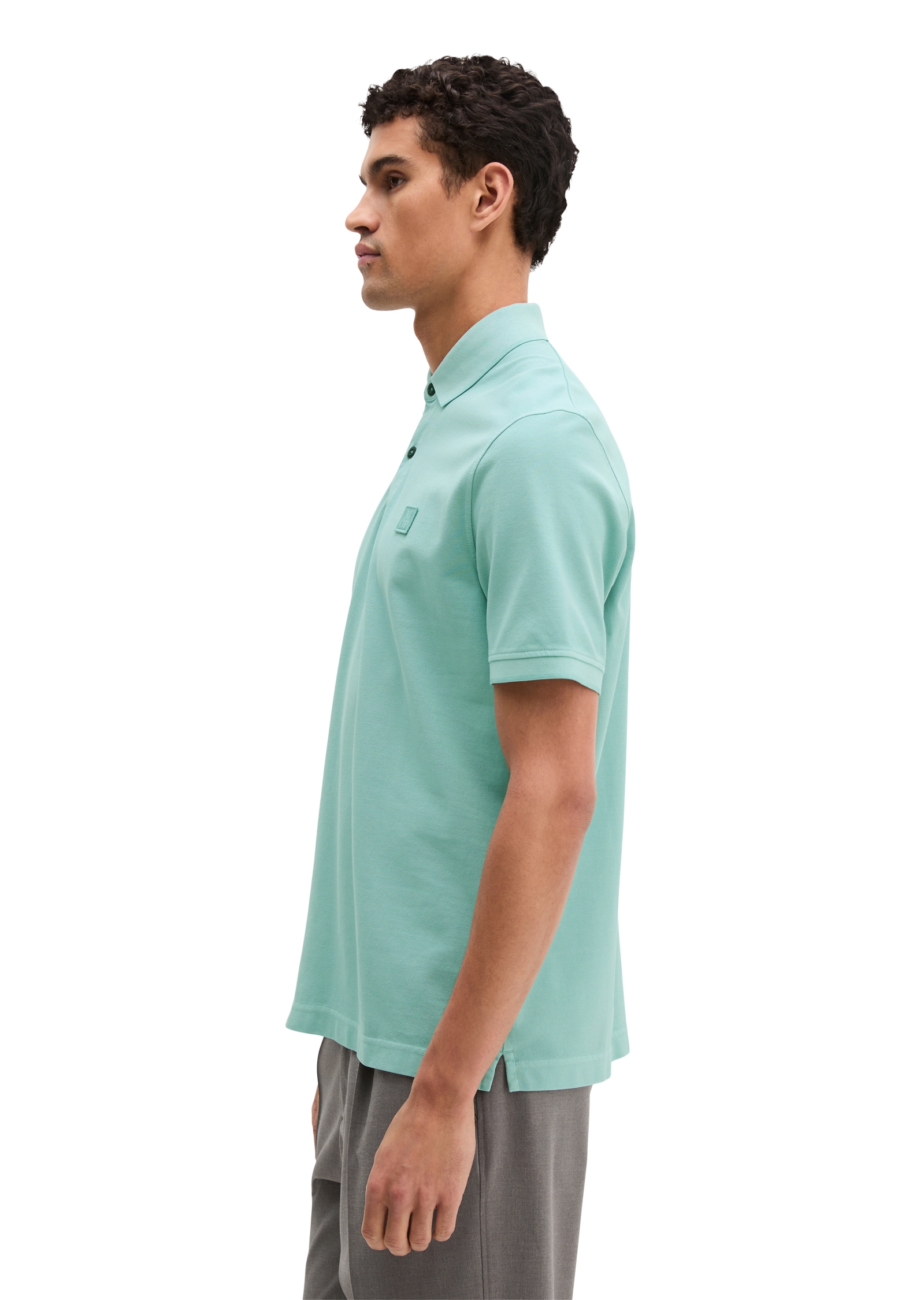 Marc O'Polo Poloshirt weiches Tragegefühl, regular Fit, Logopatch auf der Brust
