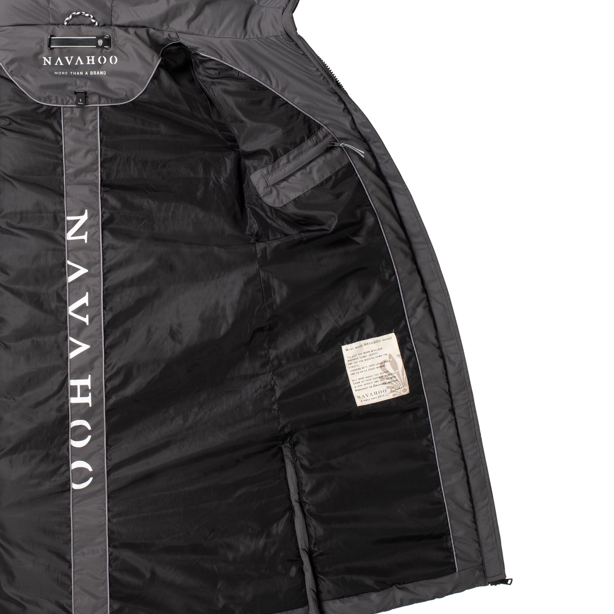 Navahoo Winterjacke »Navahoo Mondmaedchen Damen Winter Steppmantel N036«