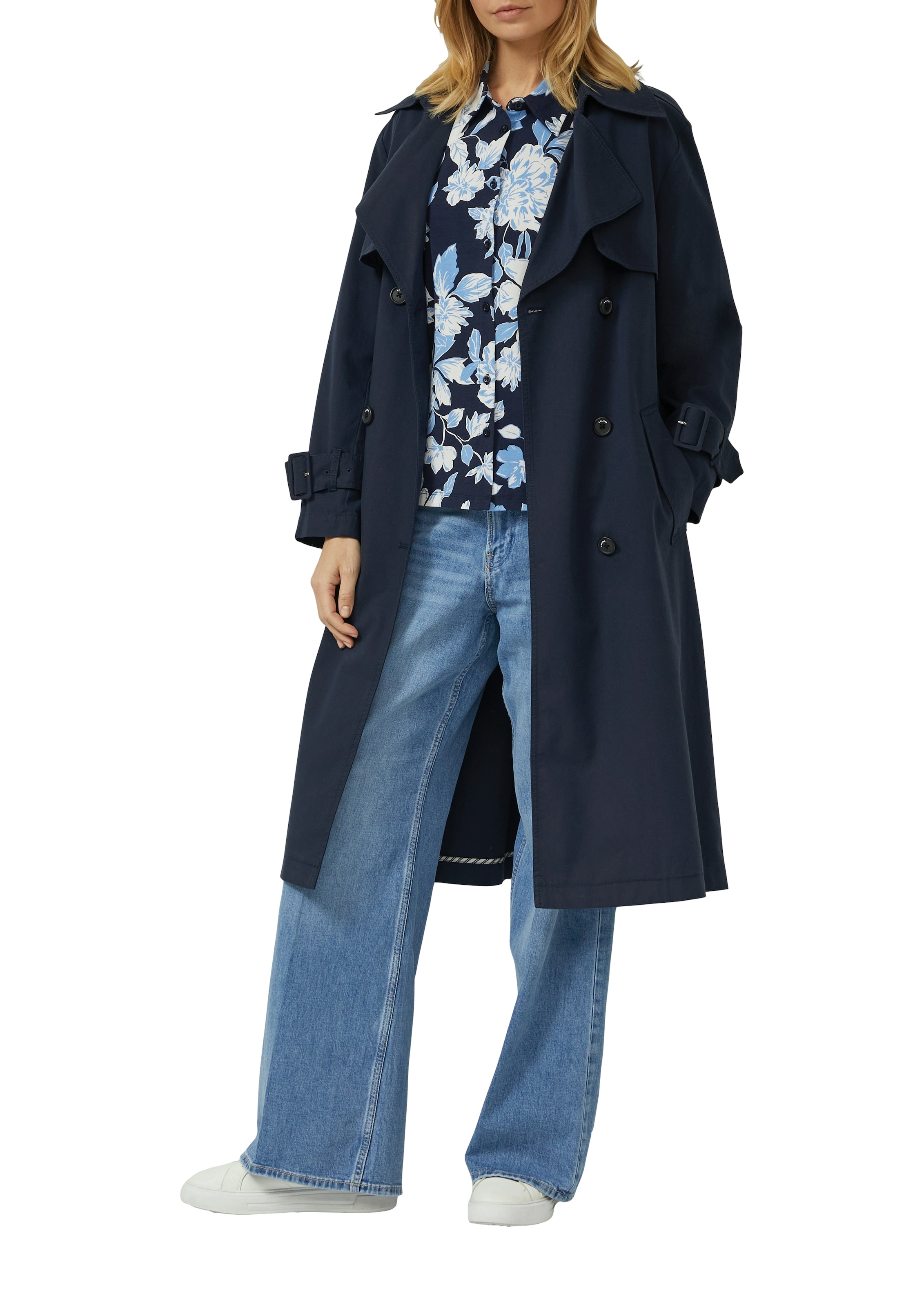 s.Oliver Langarmbluse mit Allover-Druck