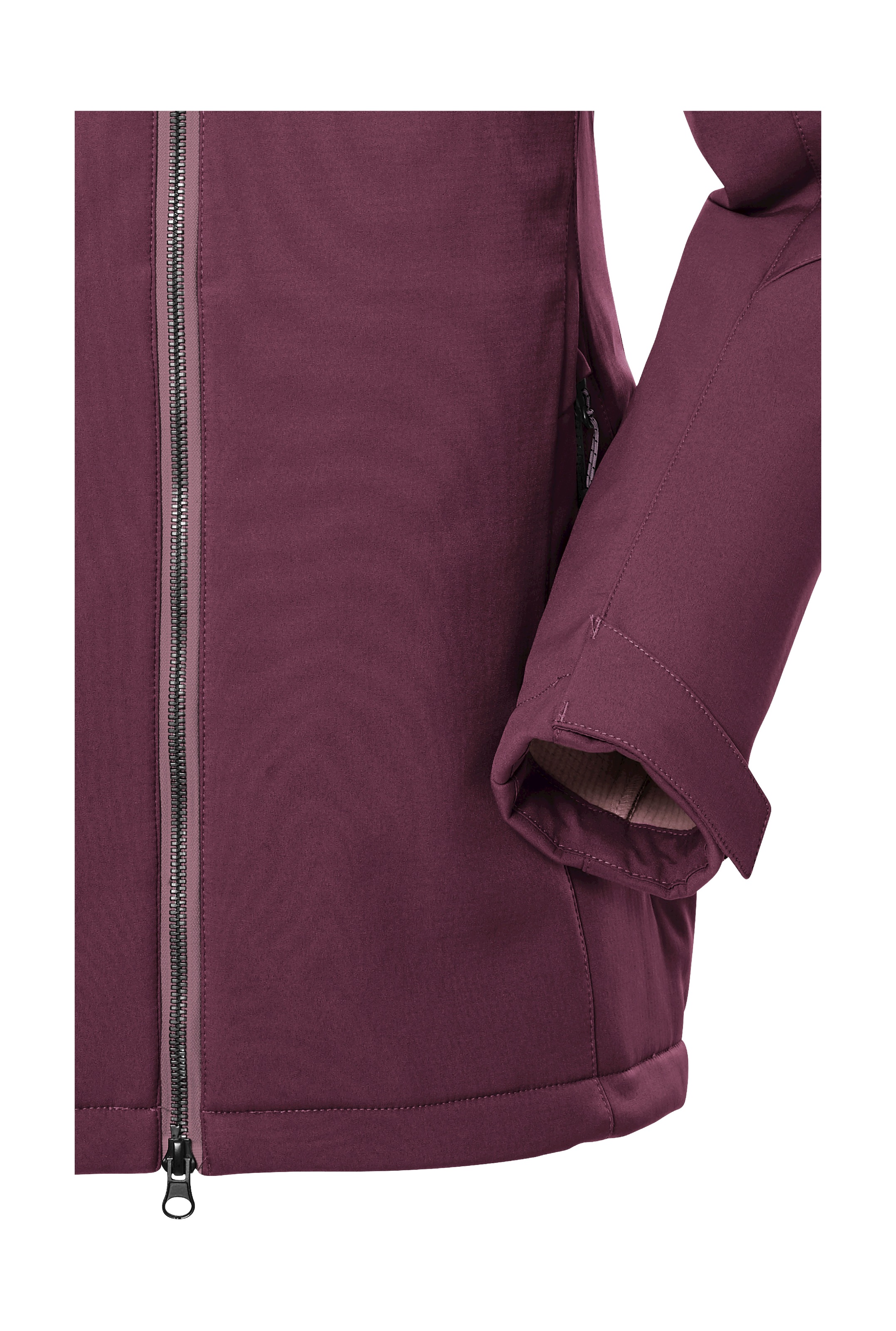 Killtec Softshelljacke »KOW 8 WMN SFTSHLL JCKT«, Softshelljacke: wasser- und windabweisend, regulierbare Details