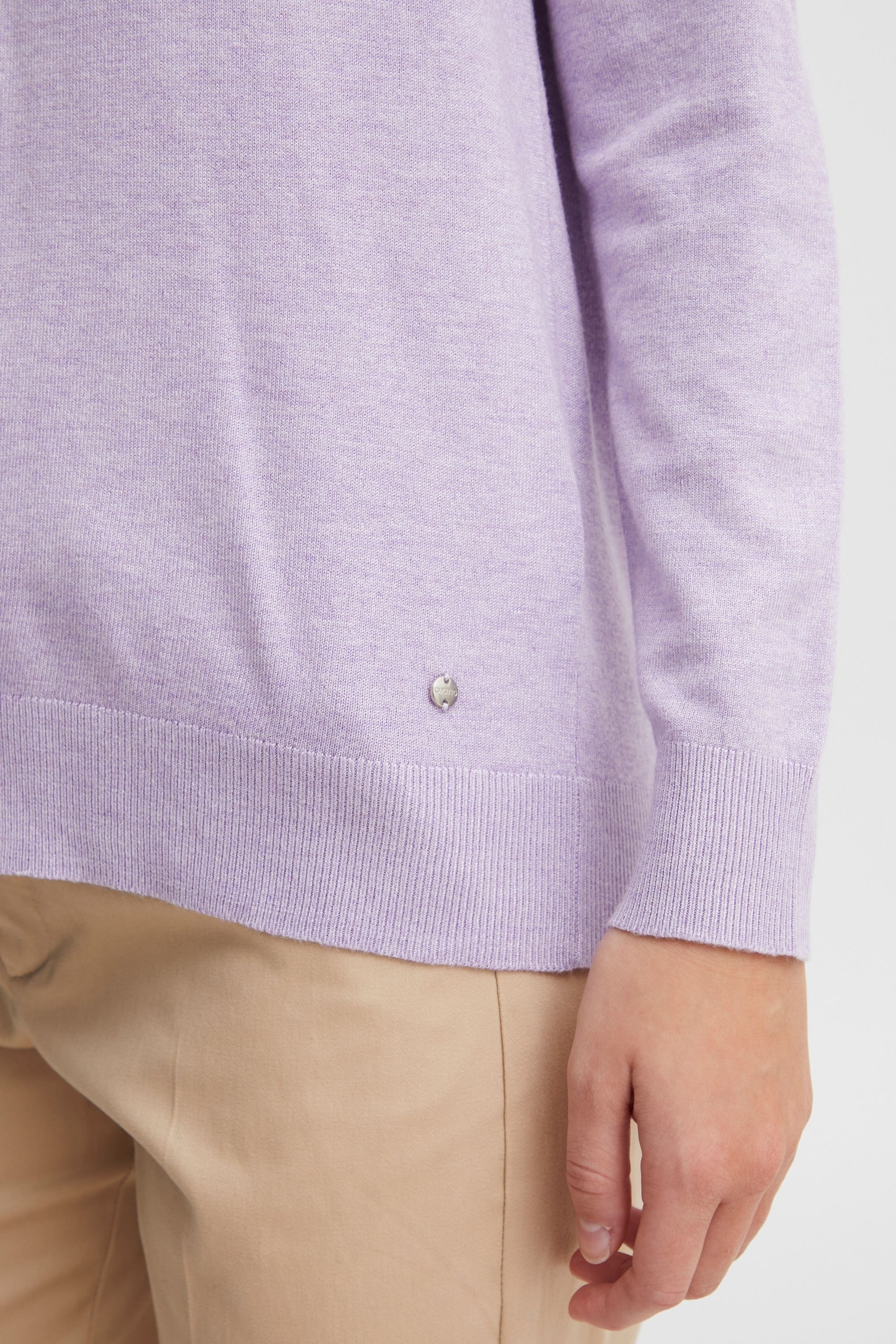 OXMO Strickfleece-Pullover »Strickpullover OXHelle«