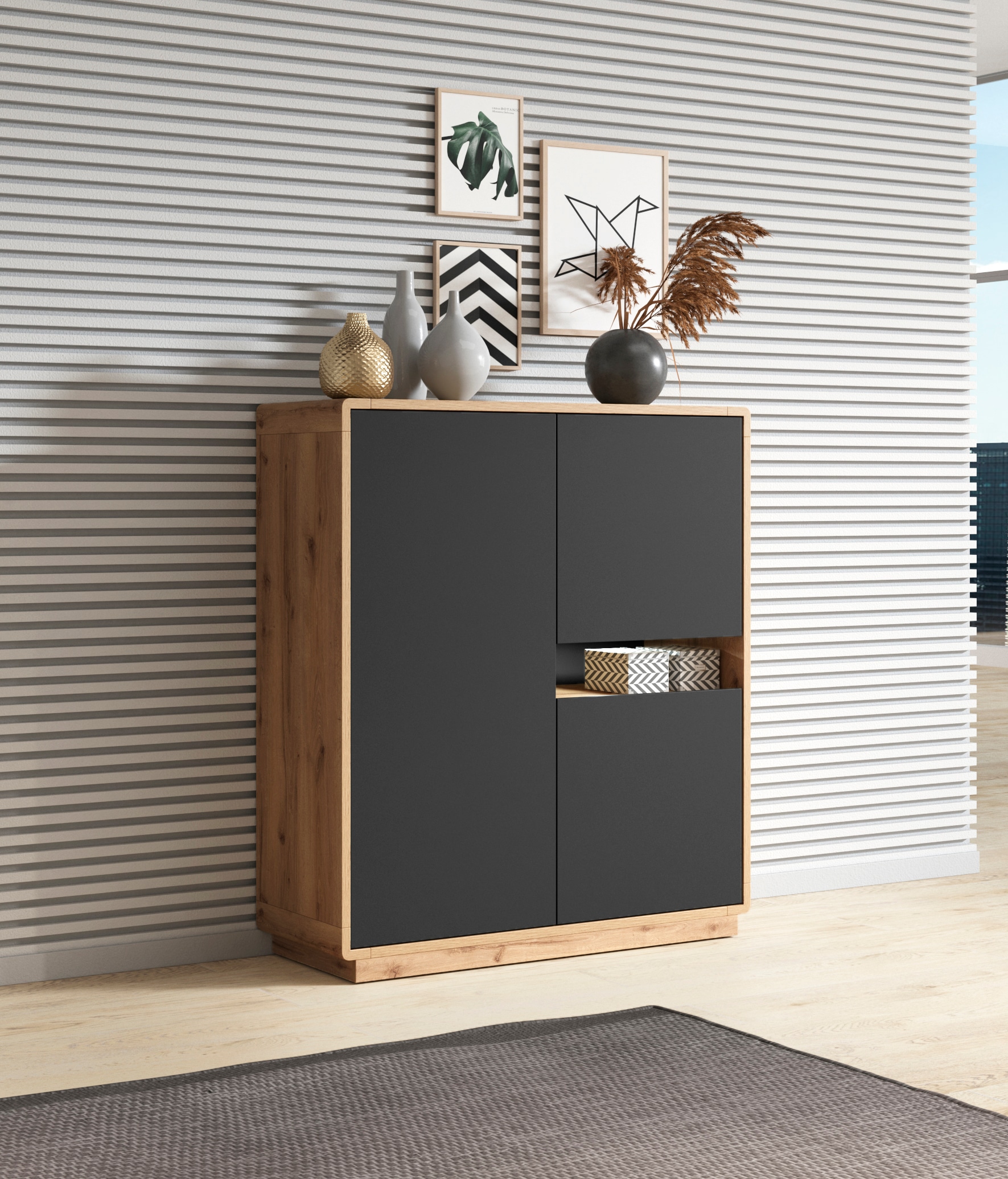 Highboard »ASTON«, Breite 121 cm.