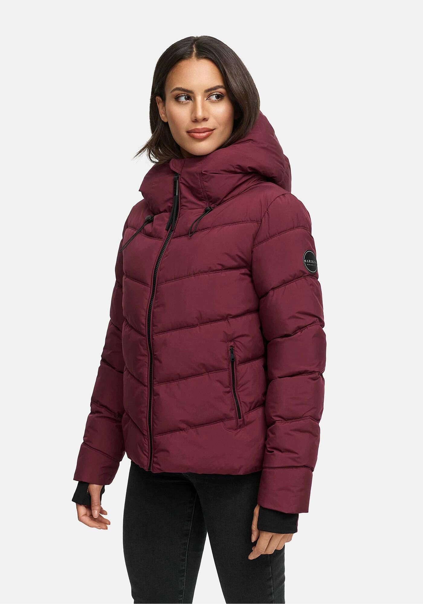 Marikoo Winterjacke »Marikoo Yukanii Damen Winterjacke Steppjacke N114«