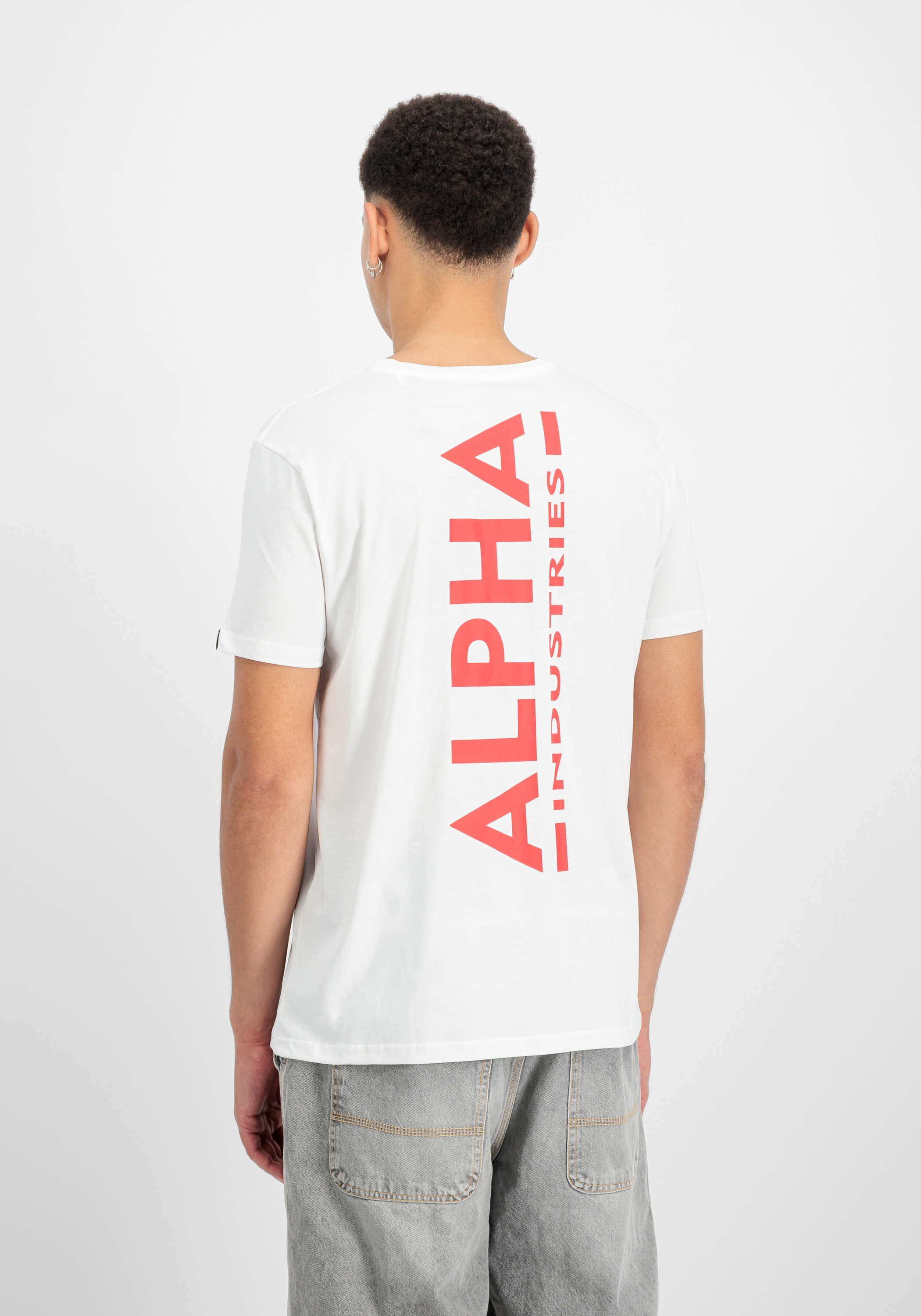 Alpha Industries T-Shirt »Backprint T-Shirt T-Shirt«