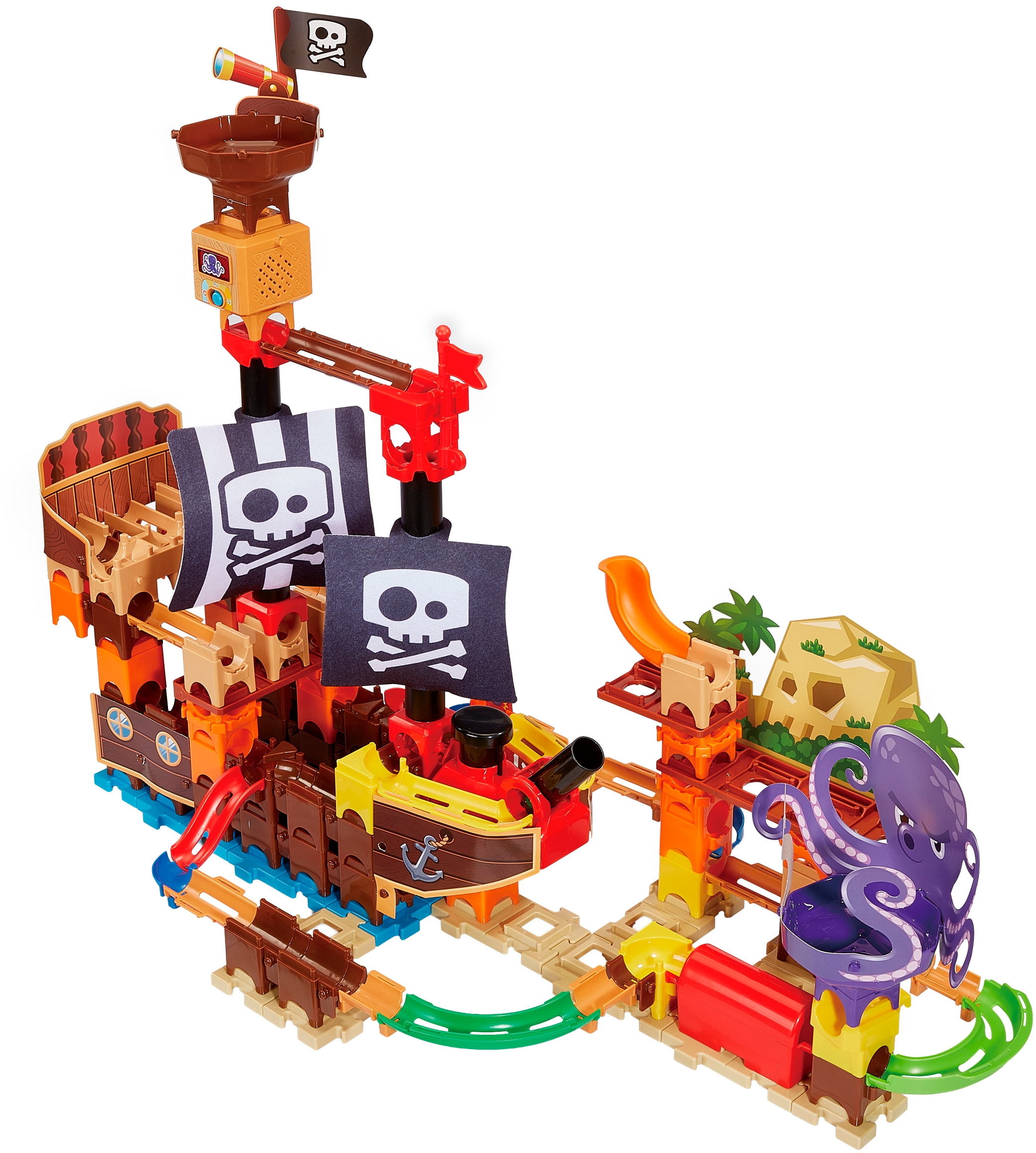Vtech® Kugelbahn »Marble Rush - Piratenschiff Set« mit Sound