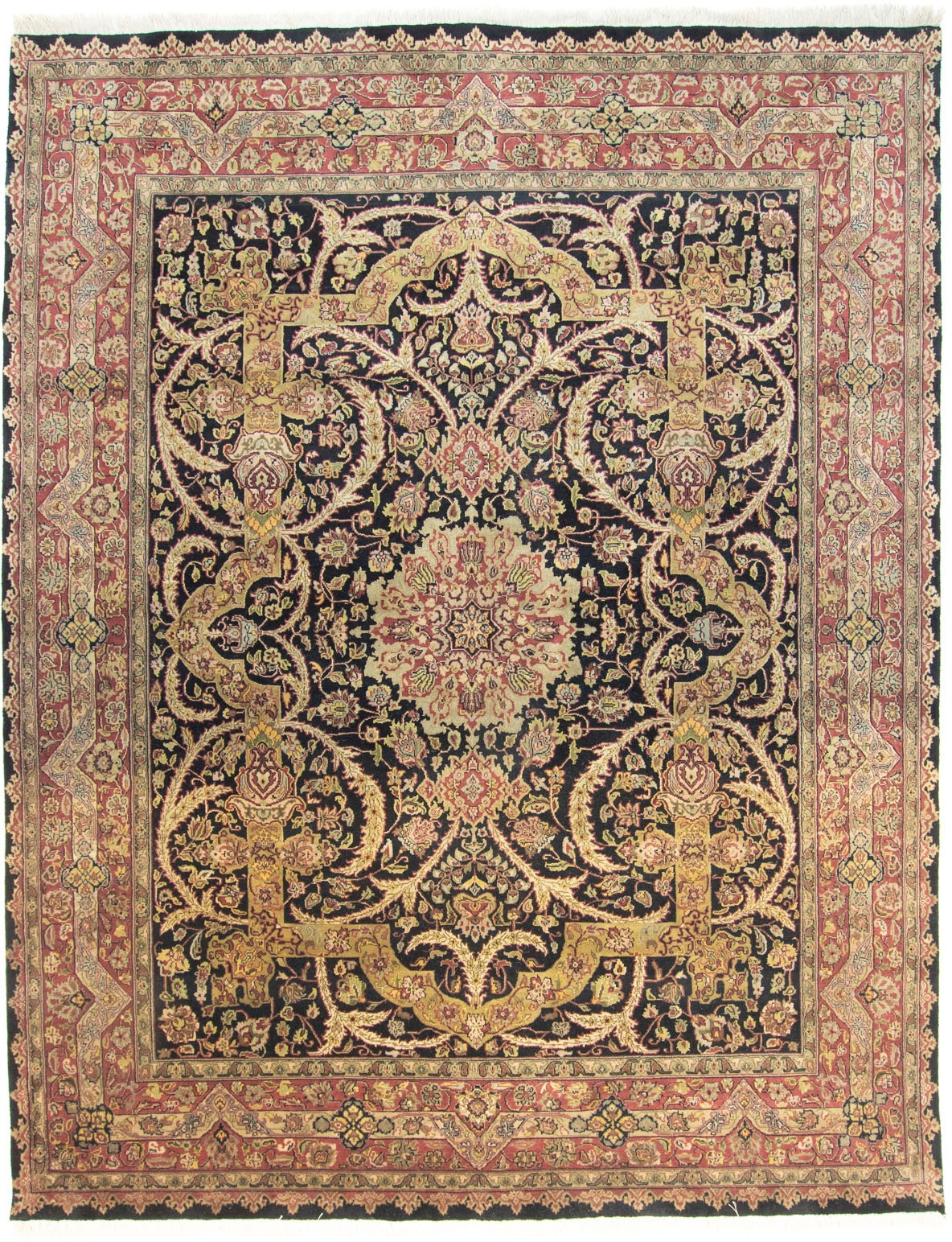 morgenland Wollteppich »Hochflor Teppich Sarai«, rechteckig, 10 mm Höhe