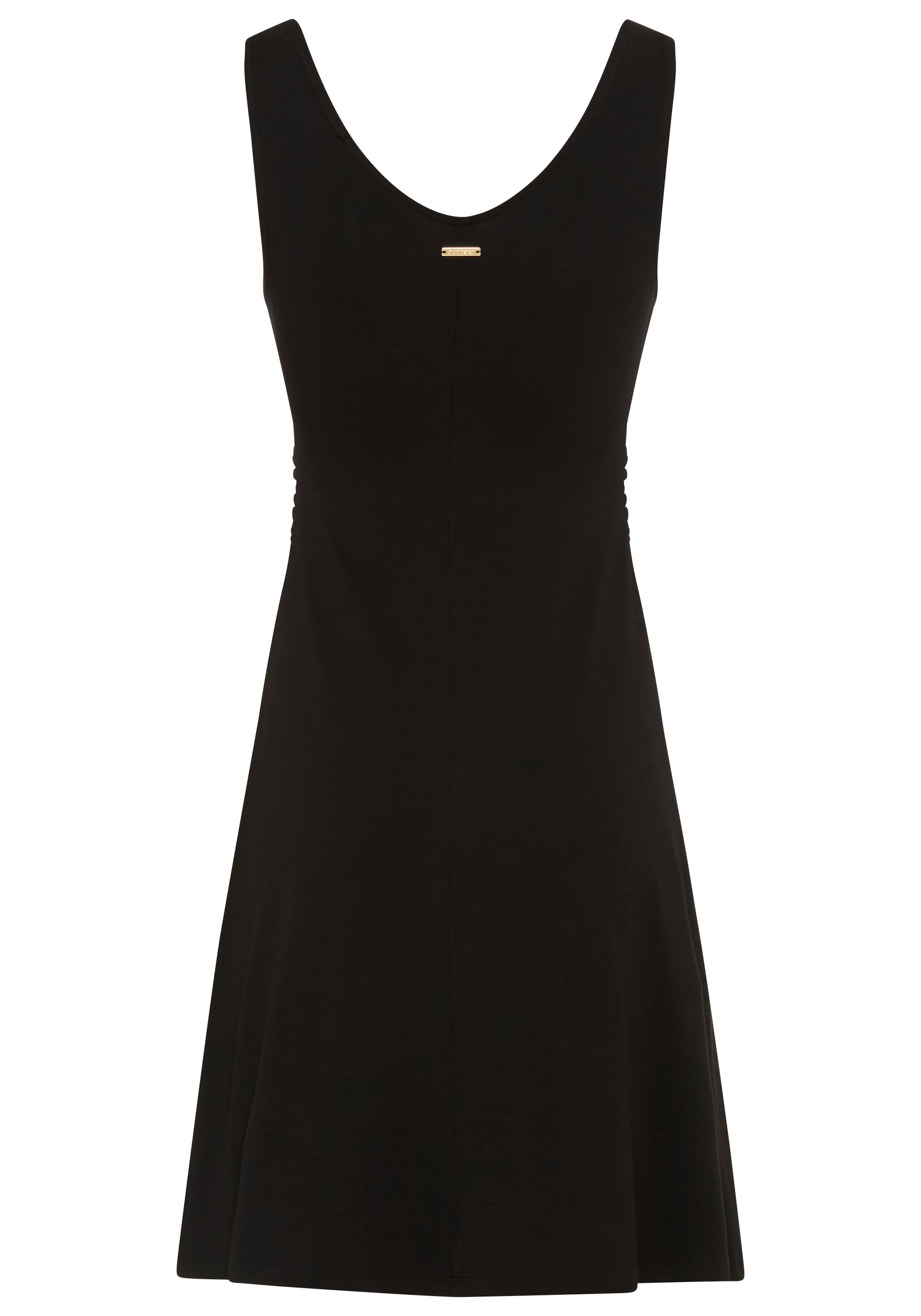 Bruno Banani Abendkleid eleganter Stil, für besondere Anlässe, mit femininem Zierring