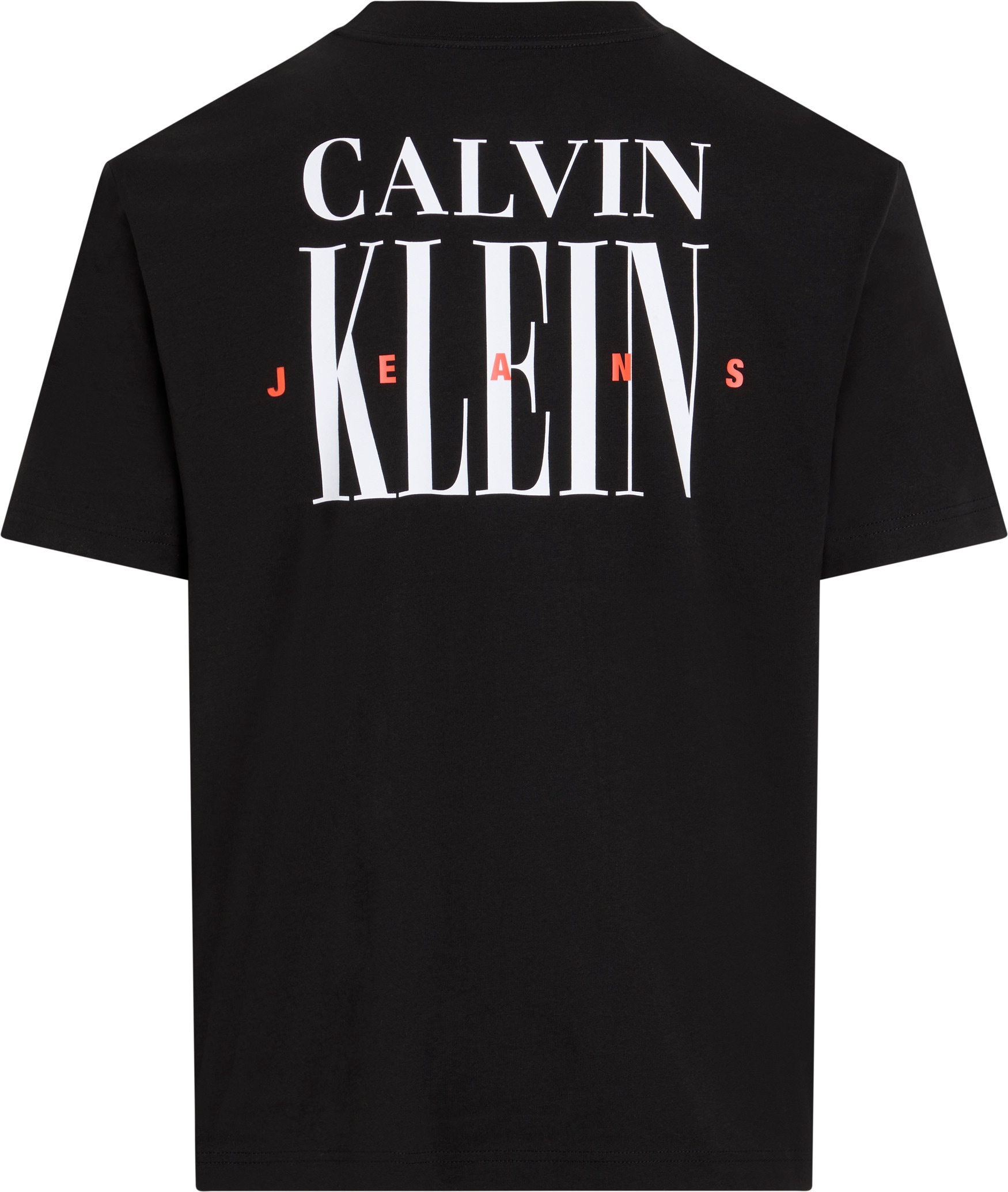Calvin Klein Jeans T-Shirt »SERIF FONT GRAPHIC TEE«, mit großem Logo am Rücken