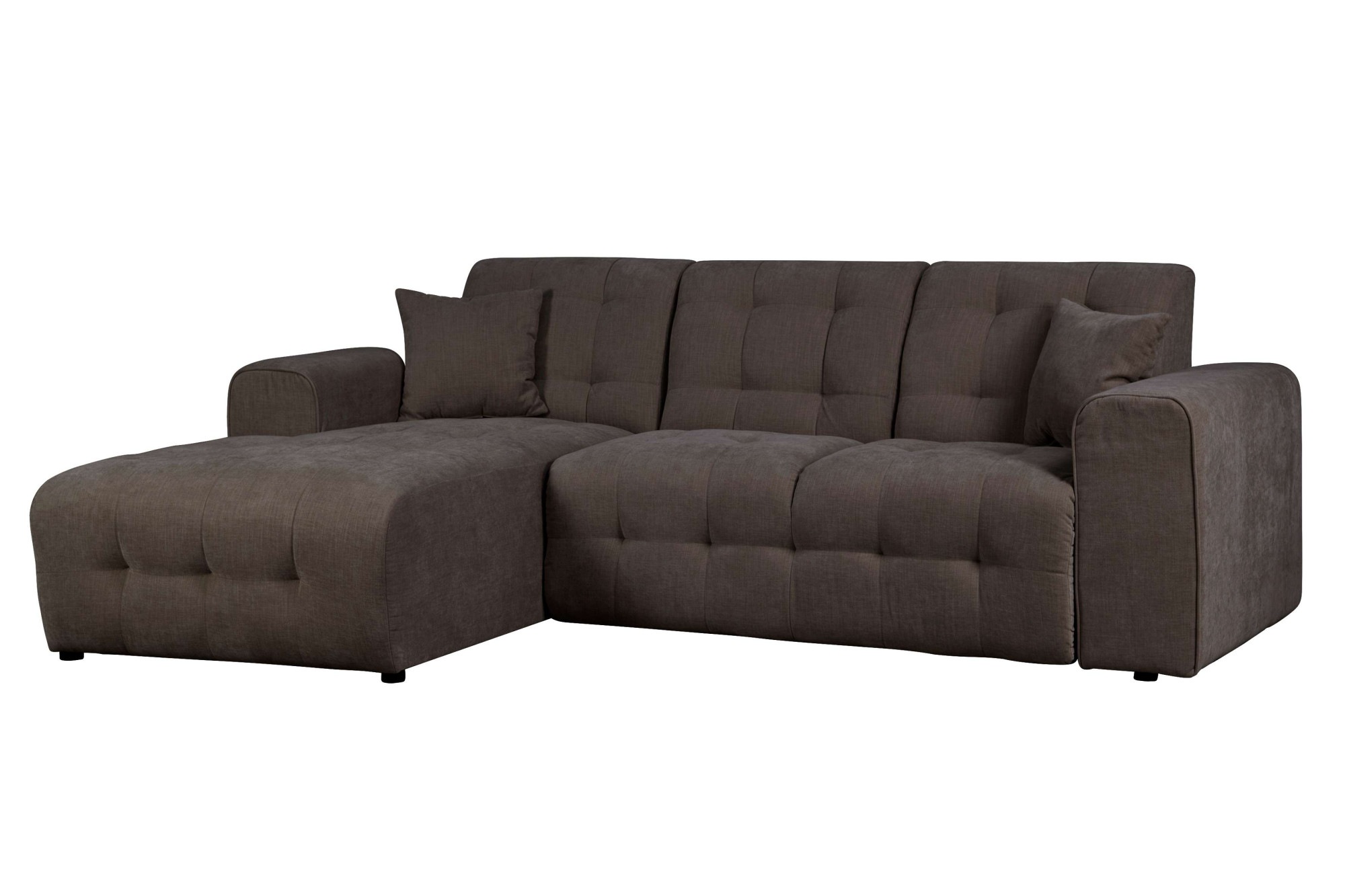 Home affaire Ecksofa »Nosia L-Form«, incl. 2 Zierkissen, mit feiner Steppung