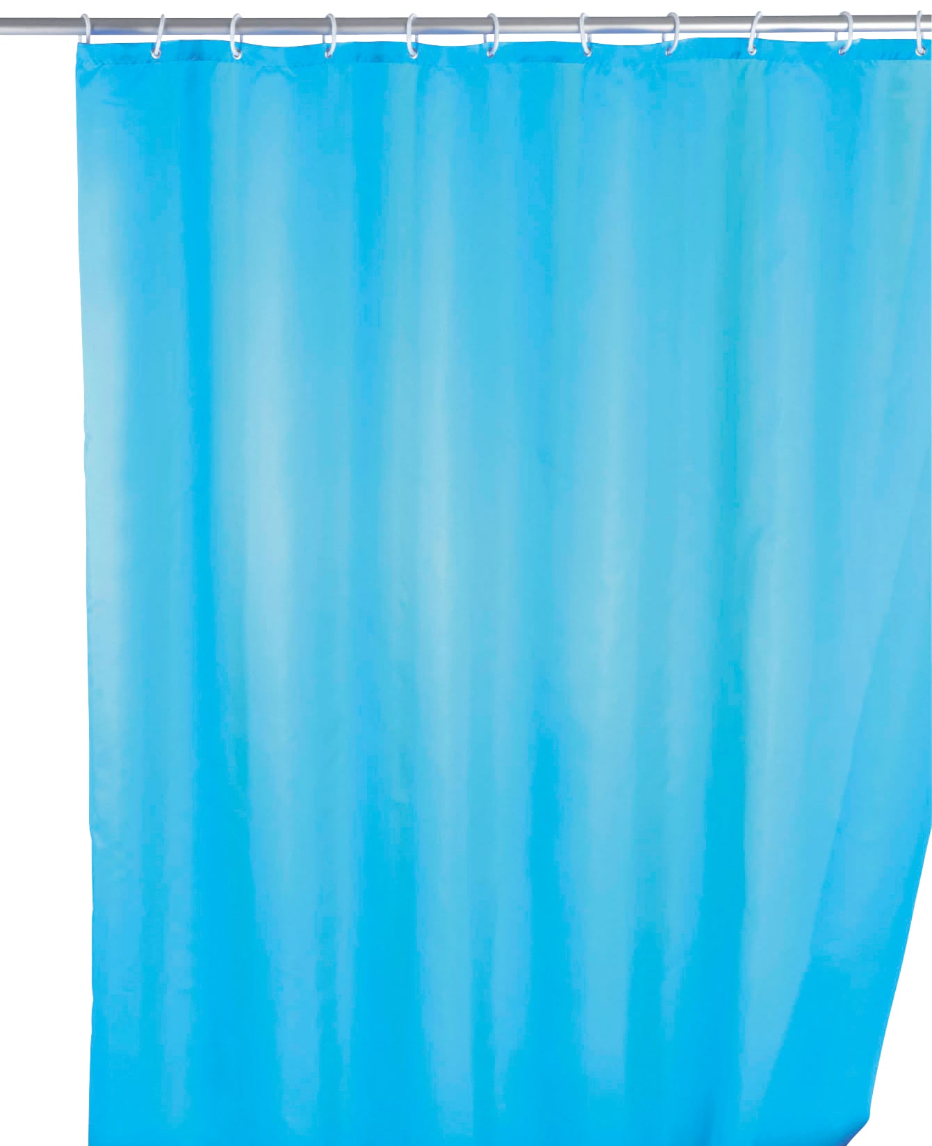 Duschvorhang »Uni Light Blue«, Höhe 200 cm, waschbar