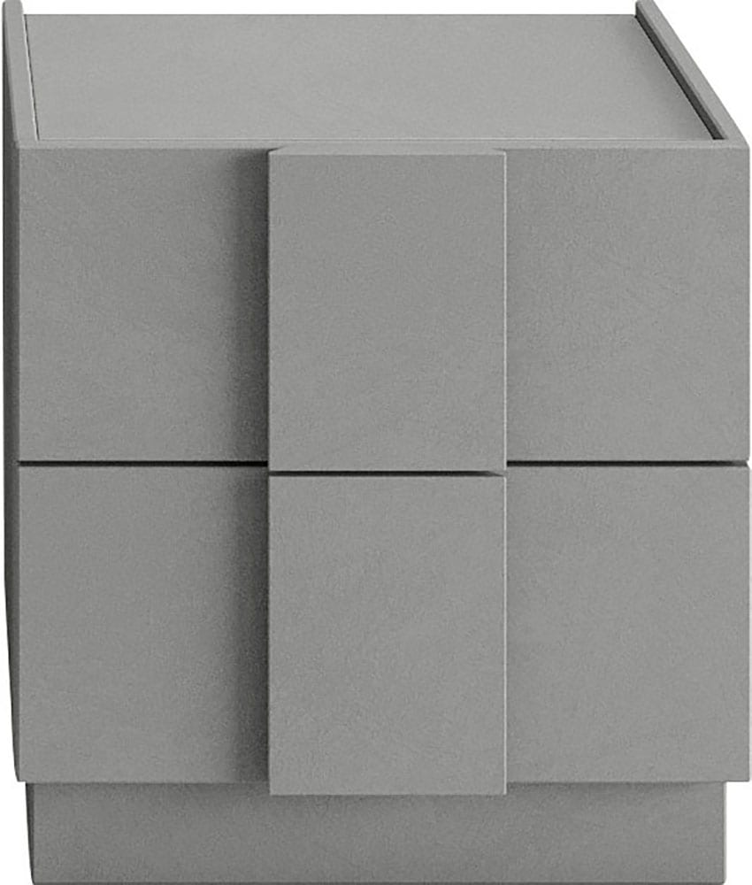 INOSIGN Nachtschrank »Jupiter, Nachtkommode (2-St), Nachttisch, Nachtkonsole, 2 Schubladen« Spar-Set, 2 Stk. tlg.