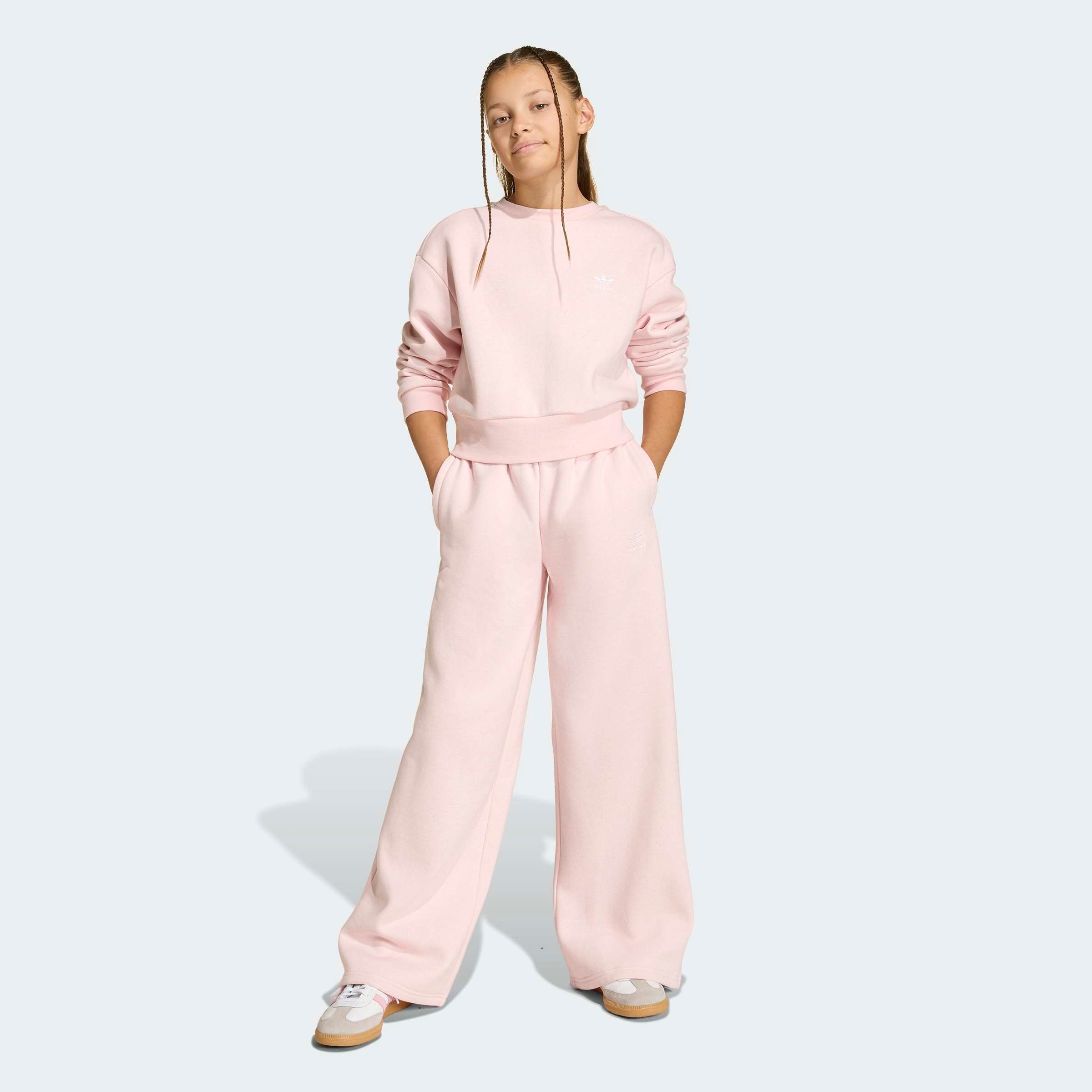 adidas Originals Sporthose », WEITES BEIN«  für Kinder und Teens, lockerer Schnitt, mit Kordelverschluss