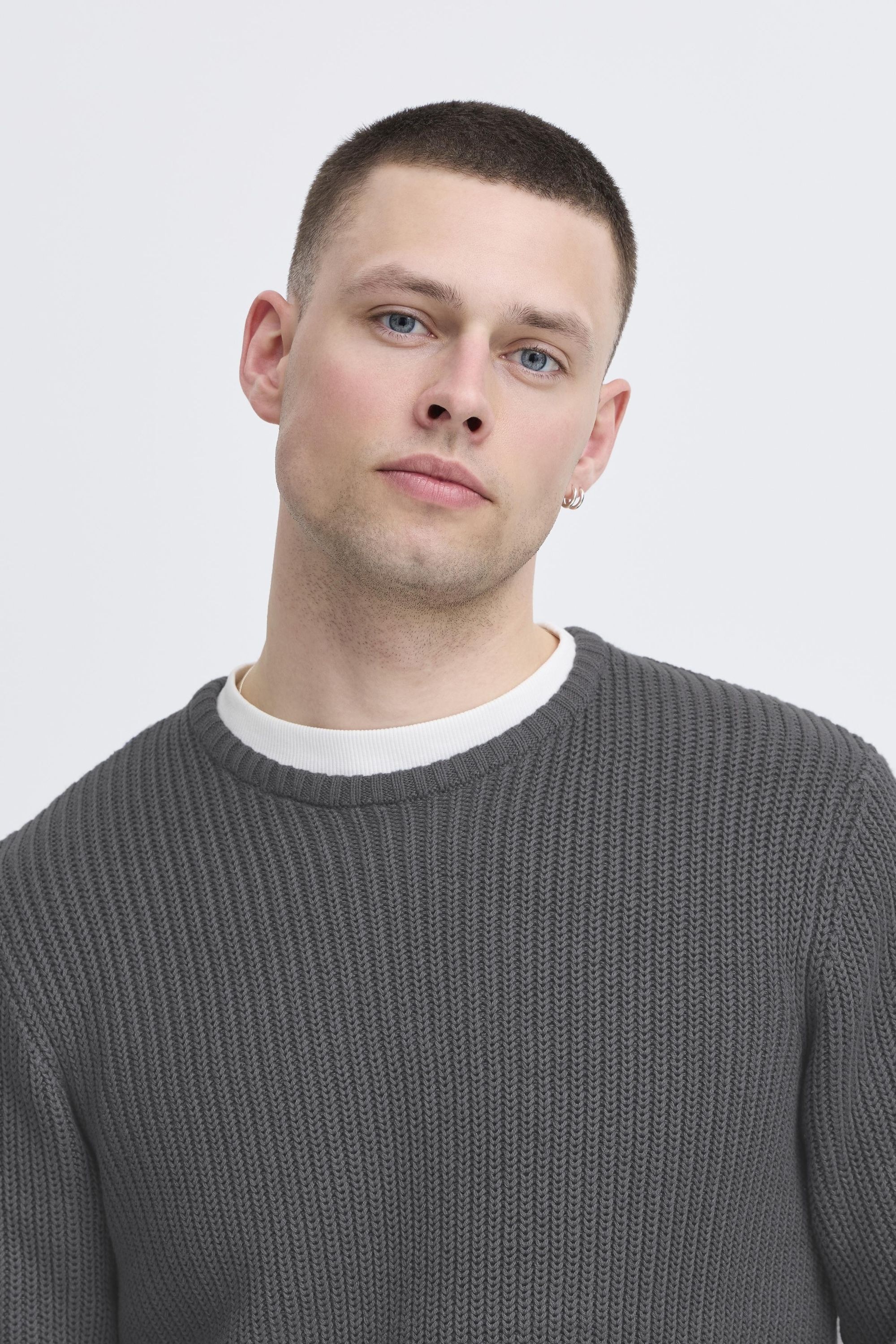 Blend Strickfleece-Pullover »Strickpullover BHDENO«