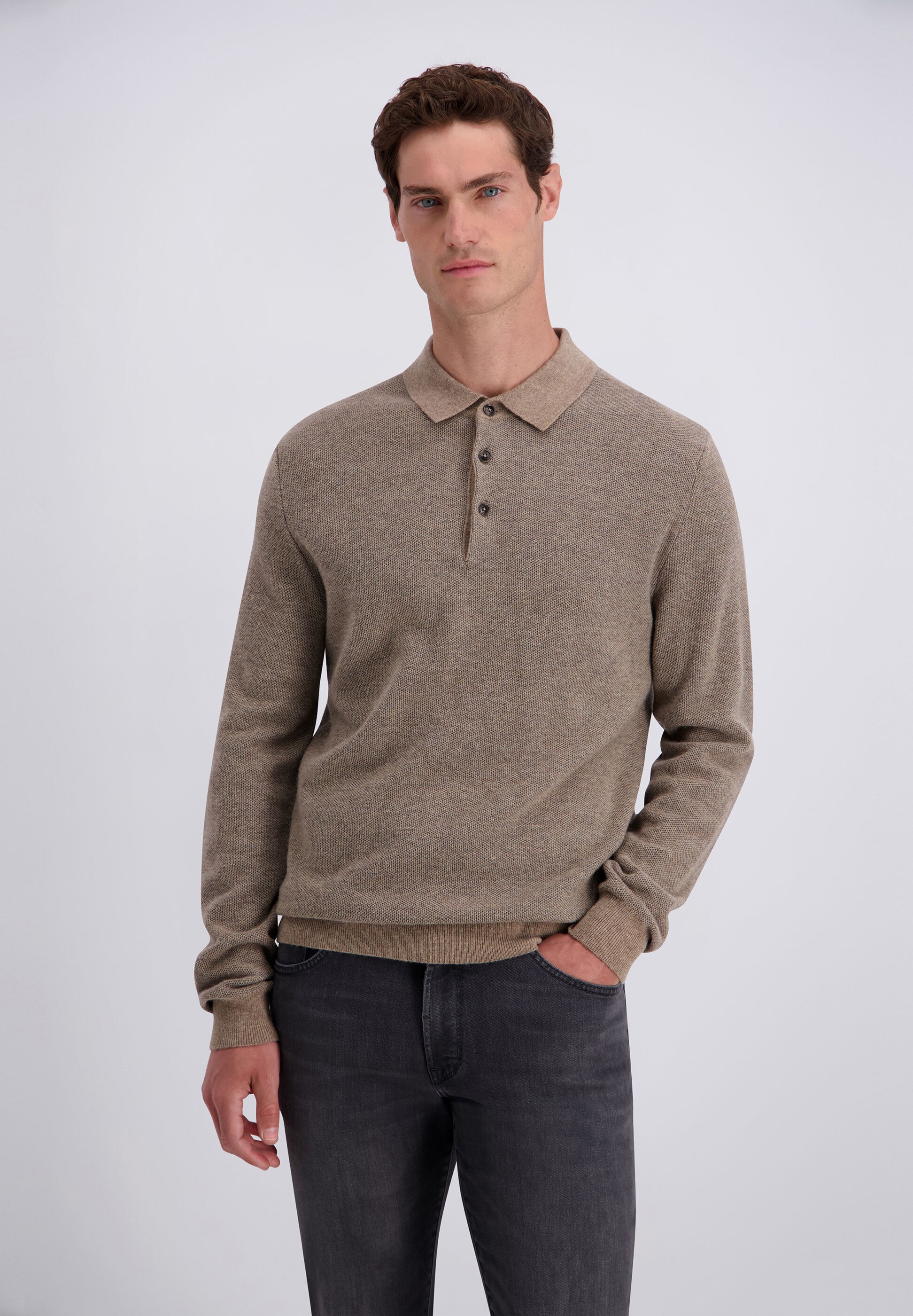 Pierre Cardin Strickpullover »Pierre Cardin Pullover« mit Kragen
