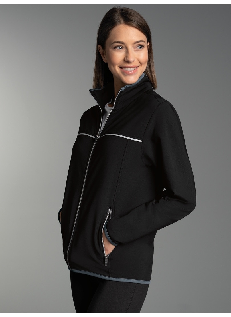 Trigema Trainingsjacke »TRIGEMA Praktische Sportjacke aus Microfaser« 1 Stk. tlg.