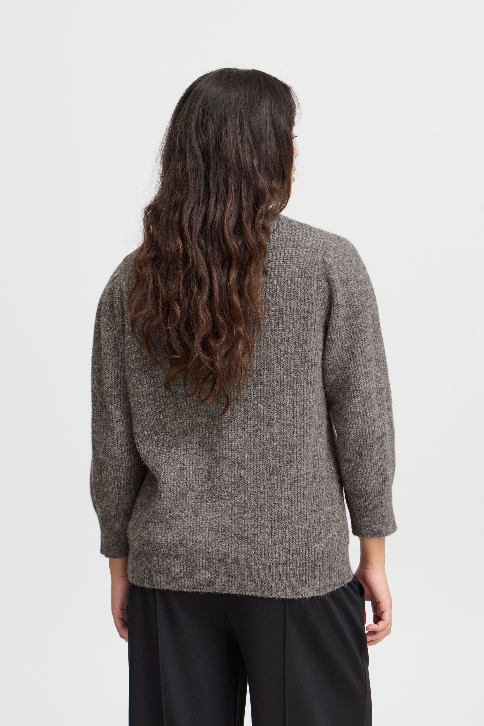 Ichi Strickfleece-Pullover »Strickpullover IHKAMARA MS3«