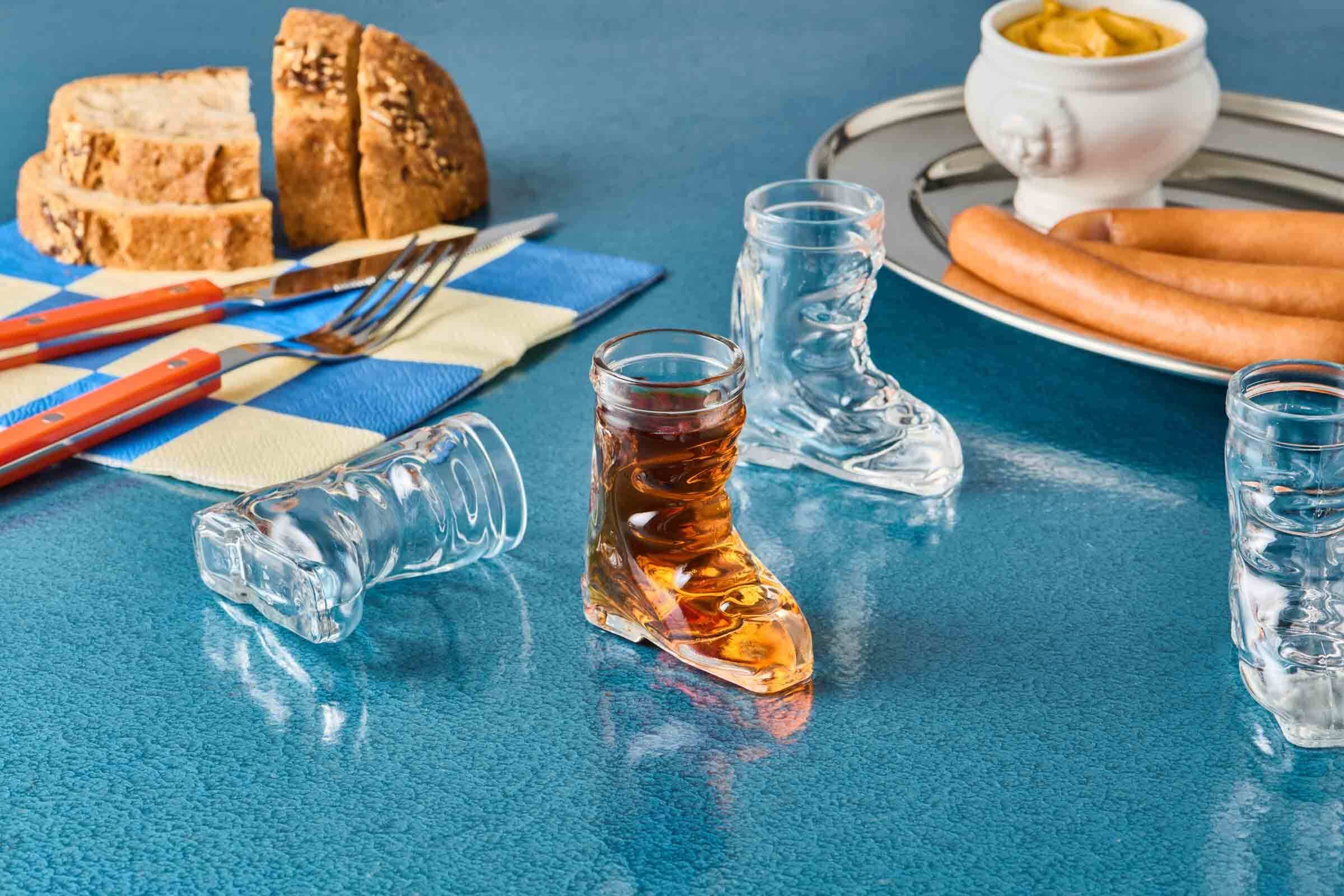 Stölzle Schnapsglas »Stamper Ski Boot 4 cl 12er Set transparent« Spülmaschinenfest