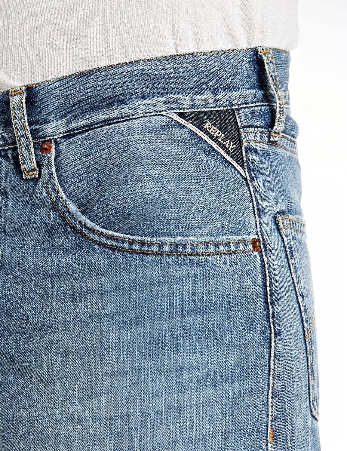 Replay Straight-Jeans »M9Z1 9Zero1 90´s Straight Fit«, mit Washed-Look