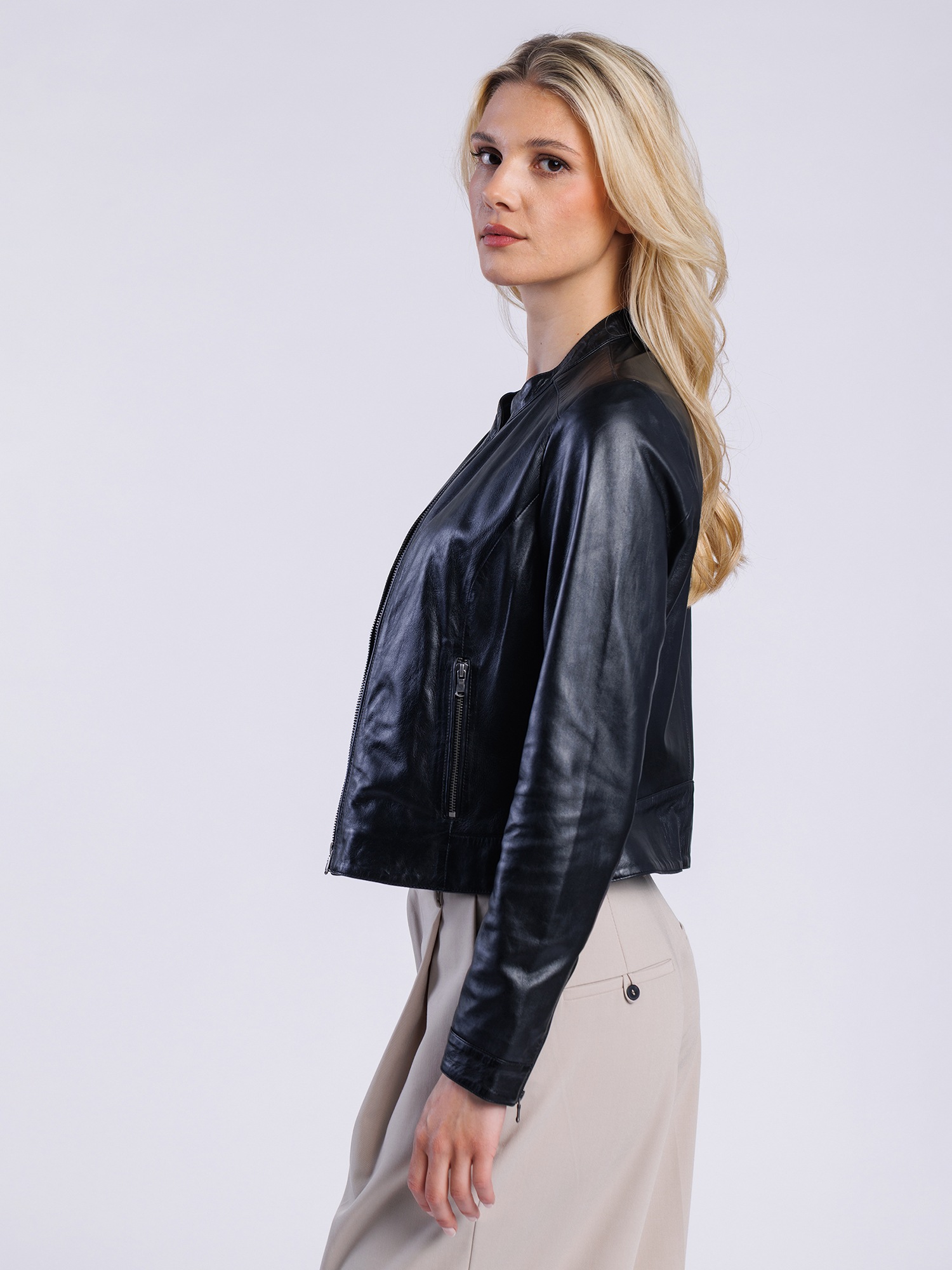 Freaky Nation Lederjacke »Bea-FN NYC«